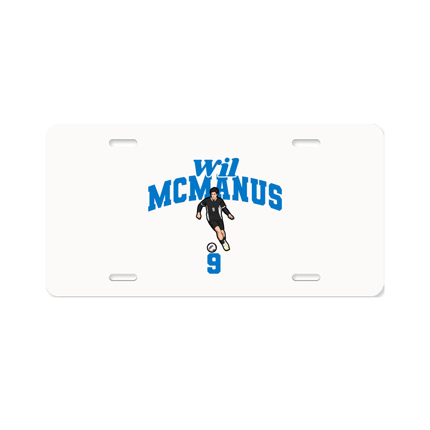 License Plate — Signature Arch in Classic