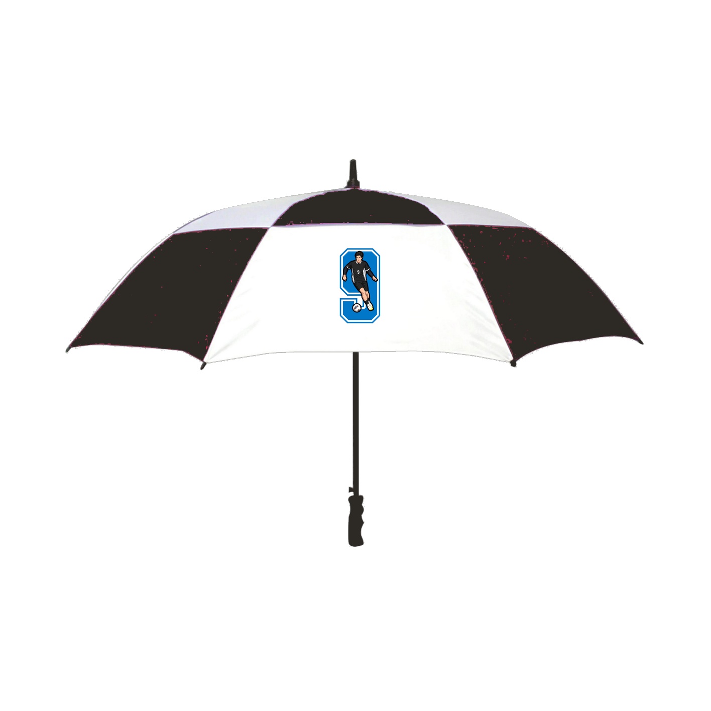 Golf Umbrella — Number in Black