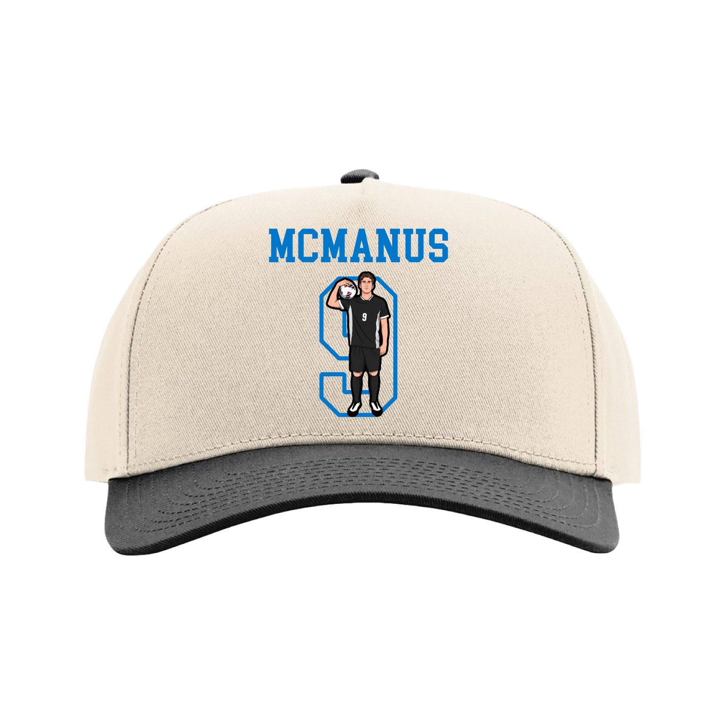 Full Fabric Five-Panel Champ Cap