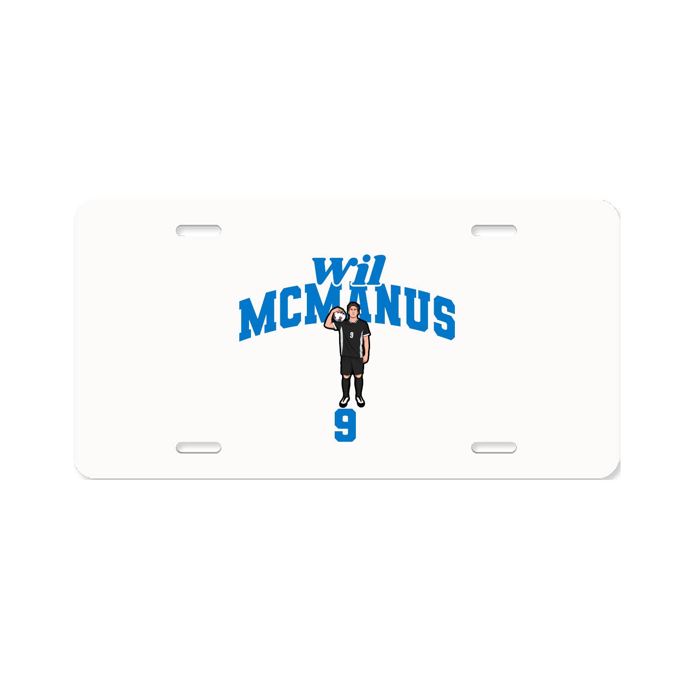 License Plate — Signature Arch in Classic