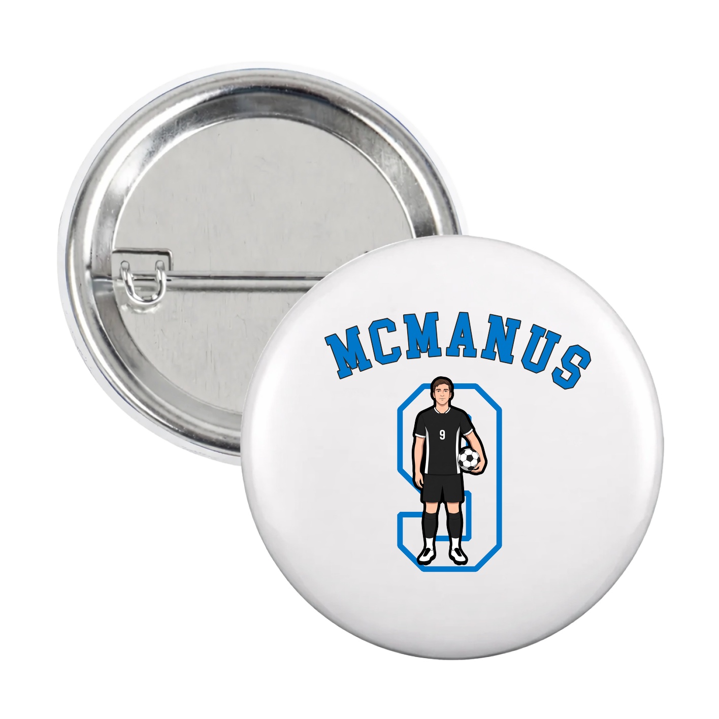 Game Day Button — Shirsey Arch in White