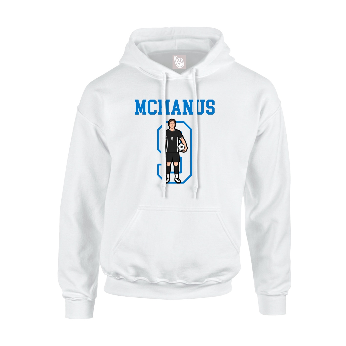 Youth Hoodie — Shirsey in White