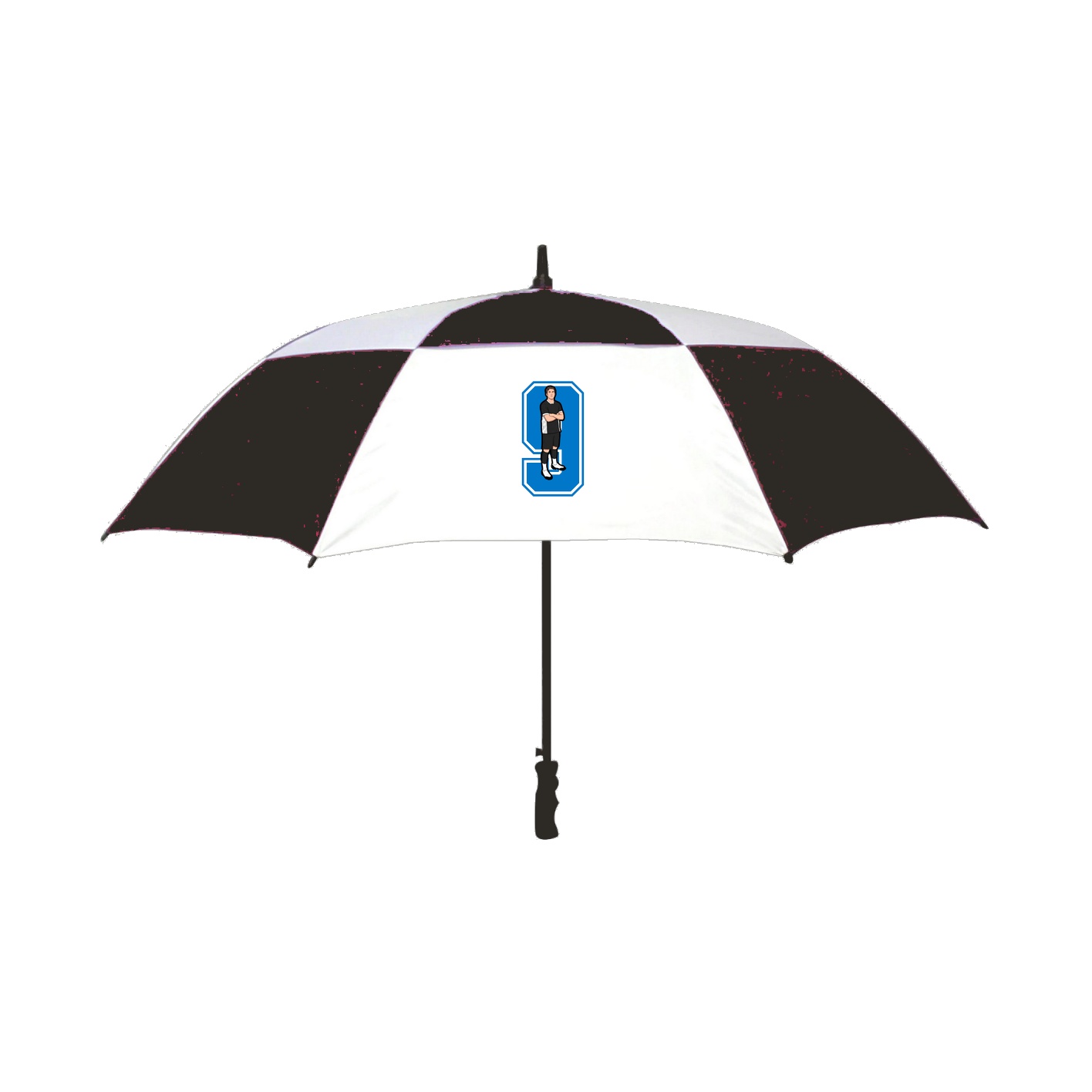Golf Umbrella — Number in Black