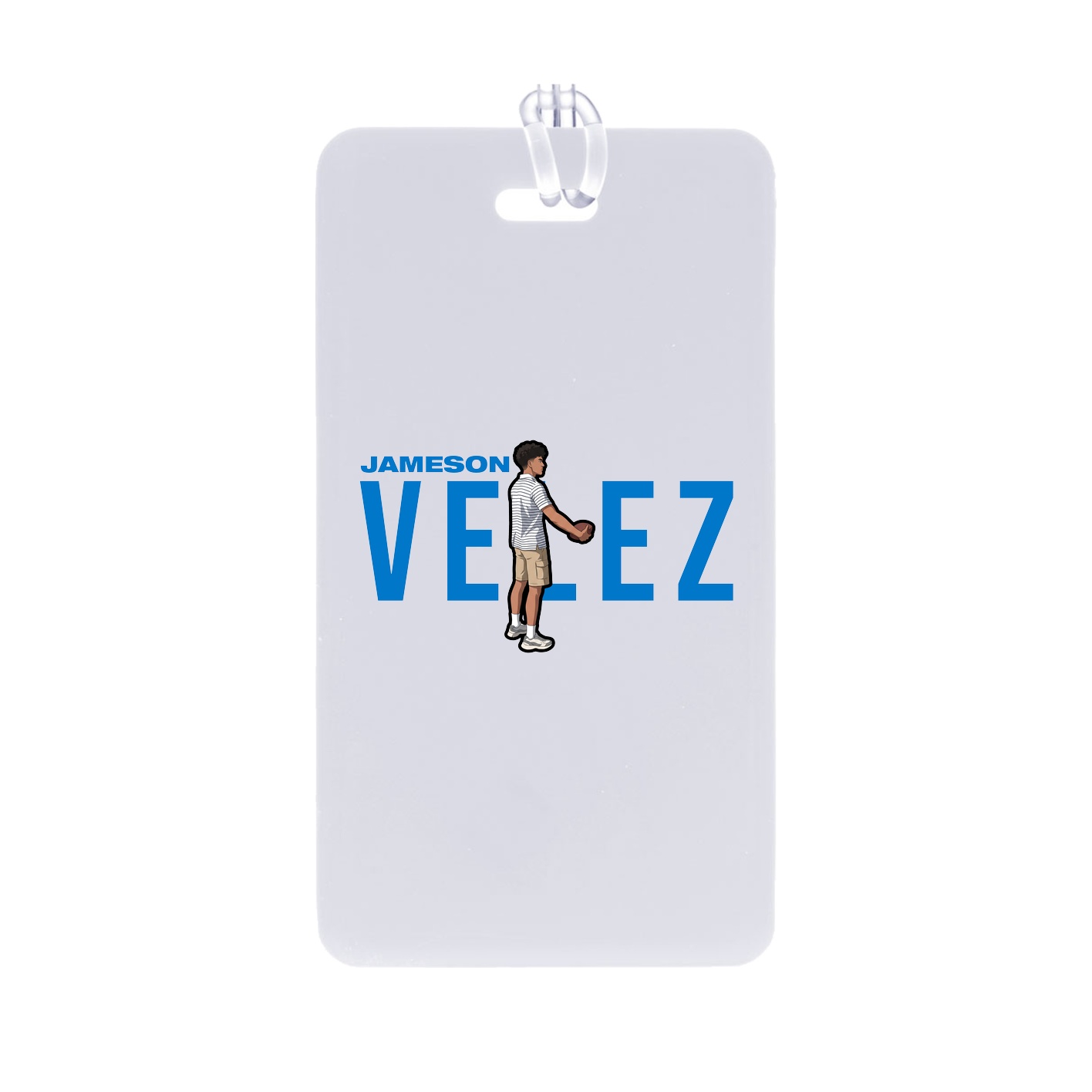 Bag Tag — Player Name in Classic