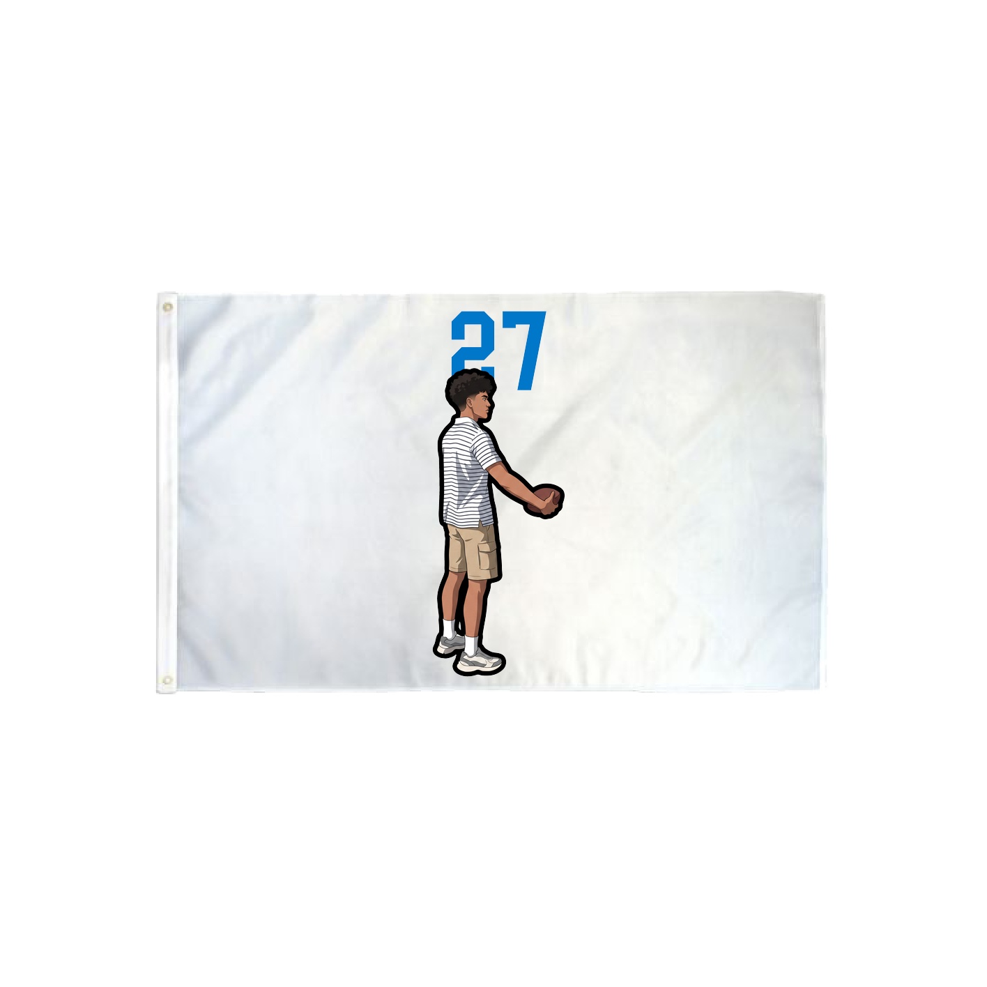 3x5 Flag — Number Top in Classic