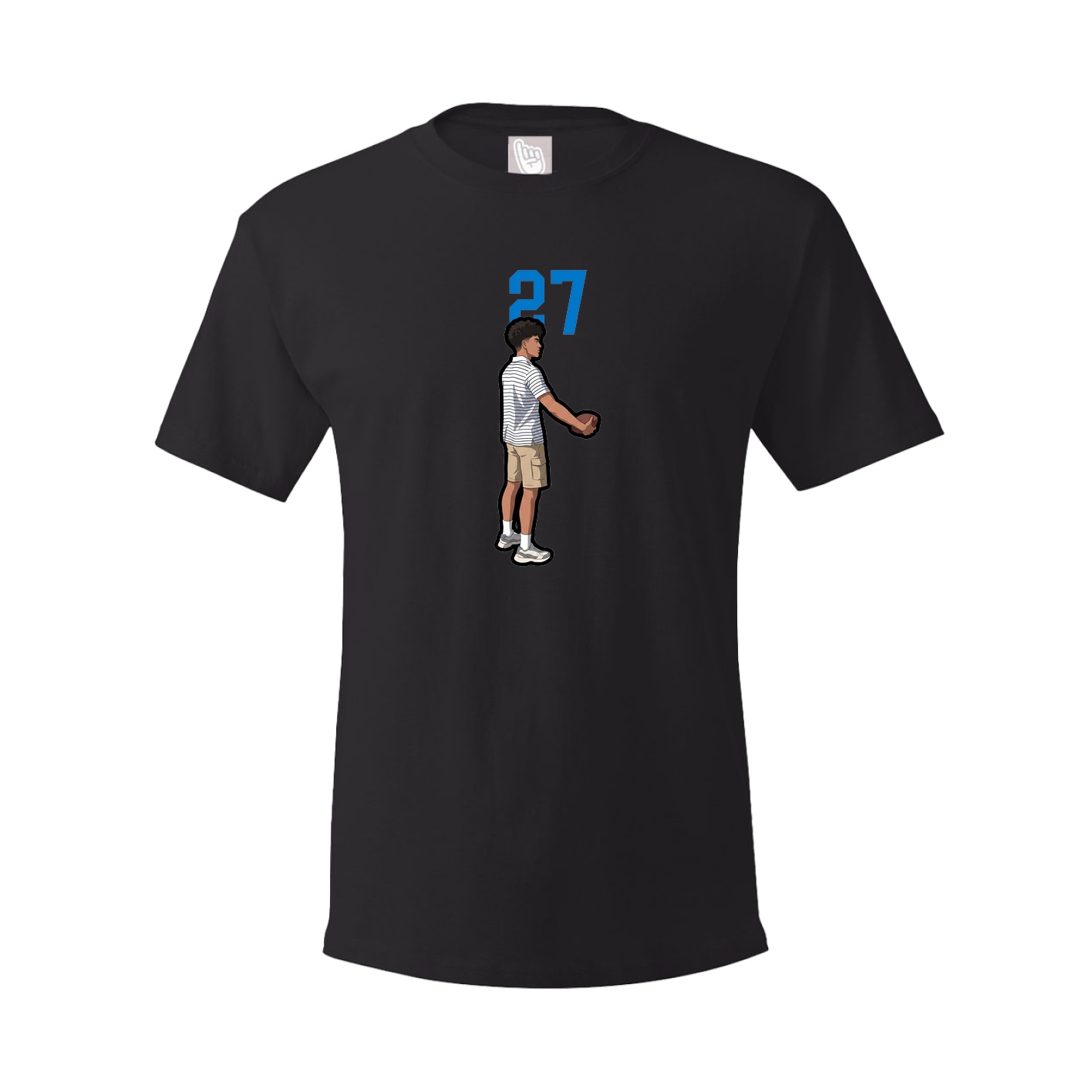 Tee — Number Top in Black