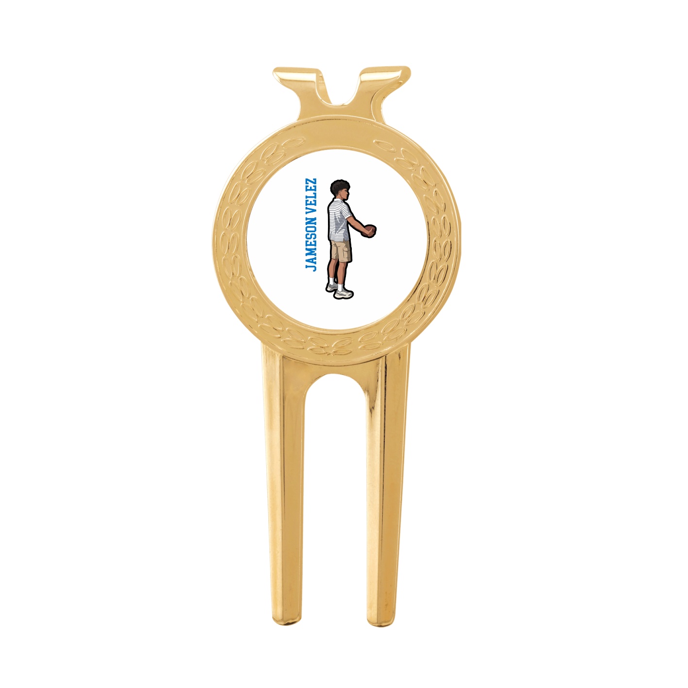 Divot Tool with Ball Marker — Name Vertical in Classic