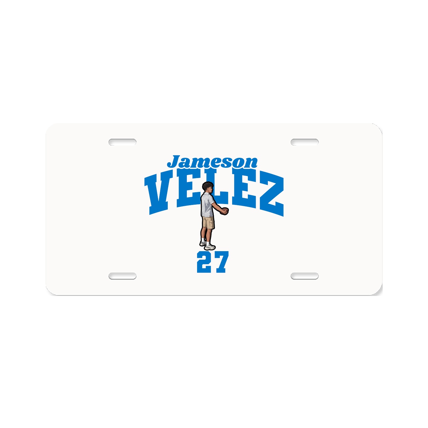 License Plate — Signature Arch in Classic