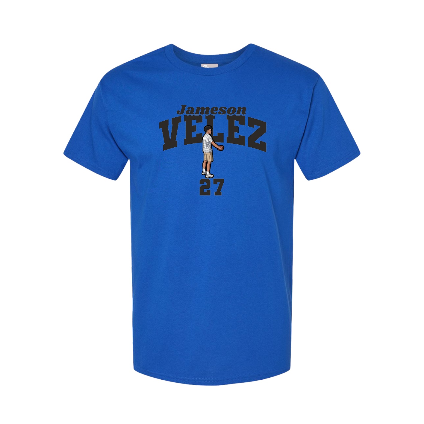 Tee — Signature Arch in Royal