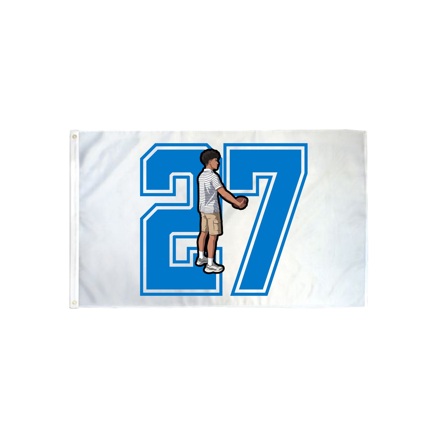 3x5 Flag — Number in Classic