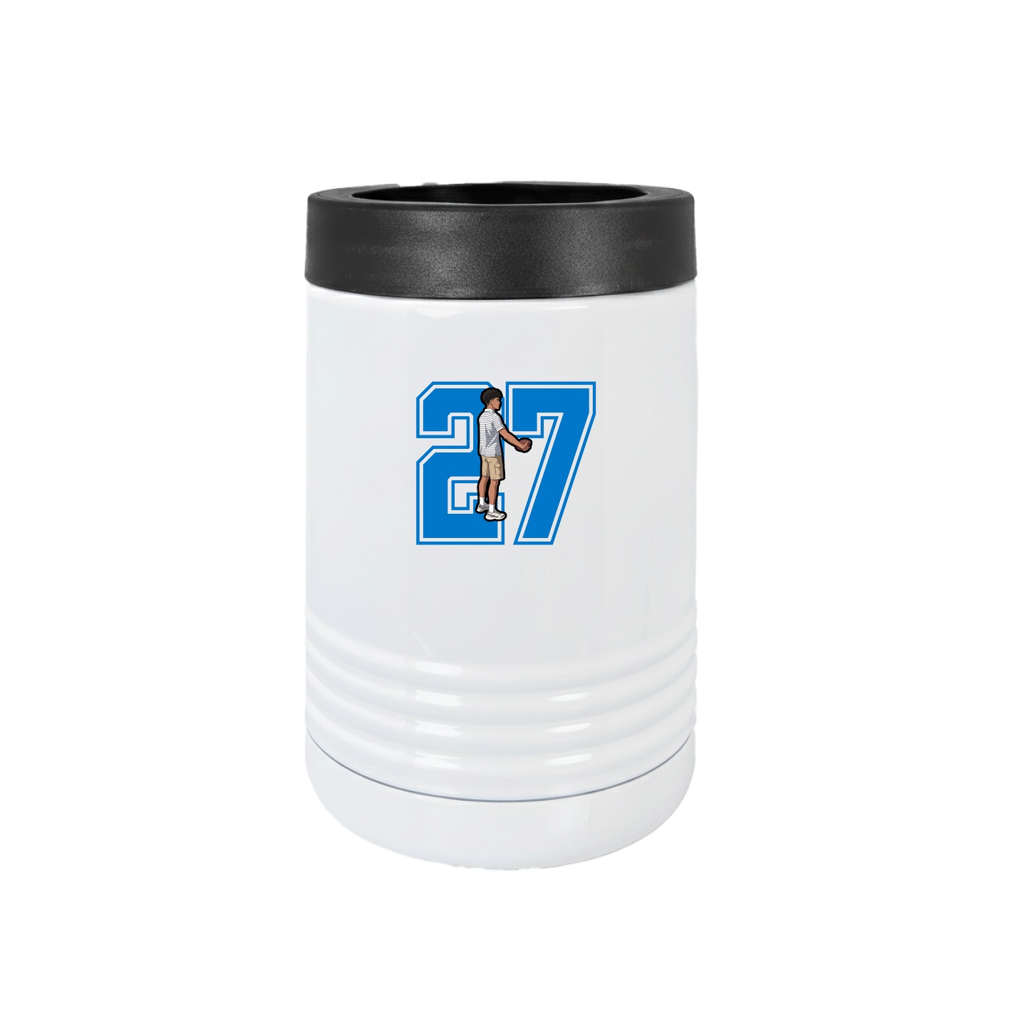 Beverage Holder — Number in White