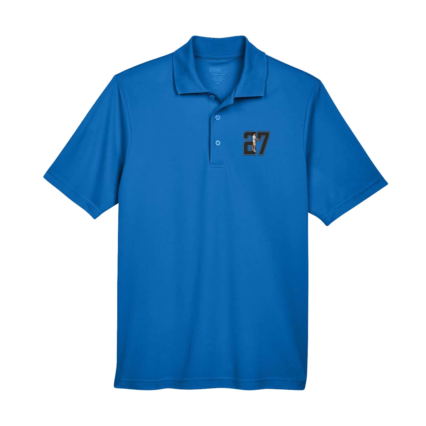 Performance Polo — Number in Royal