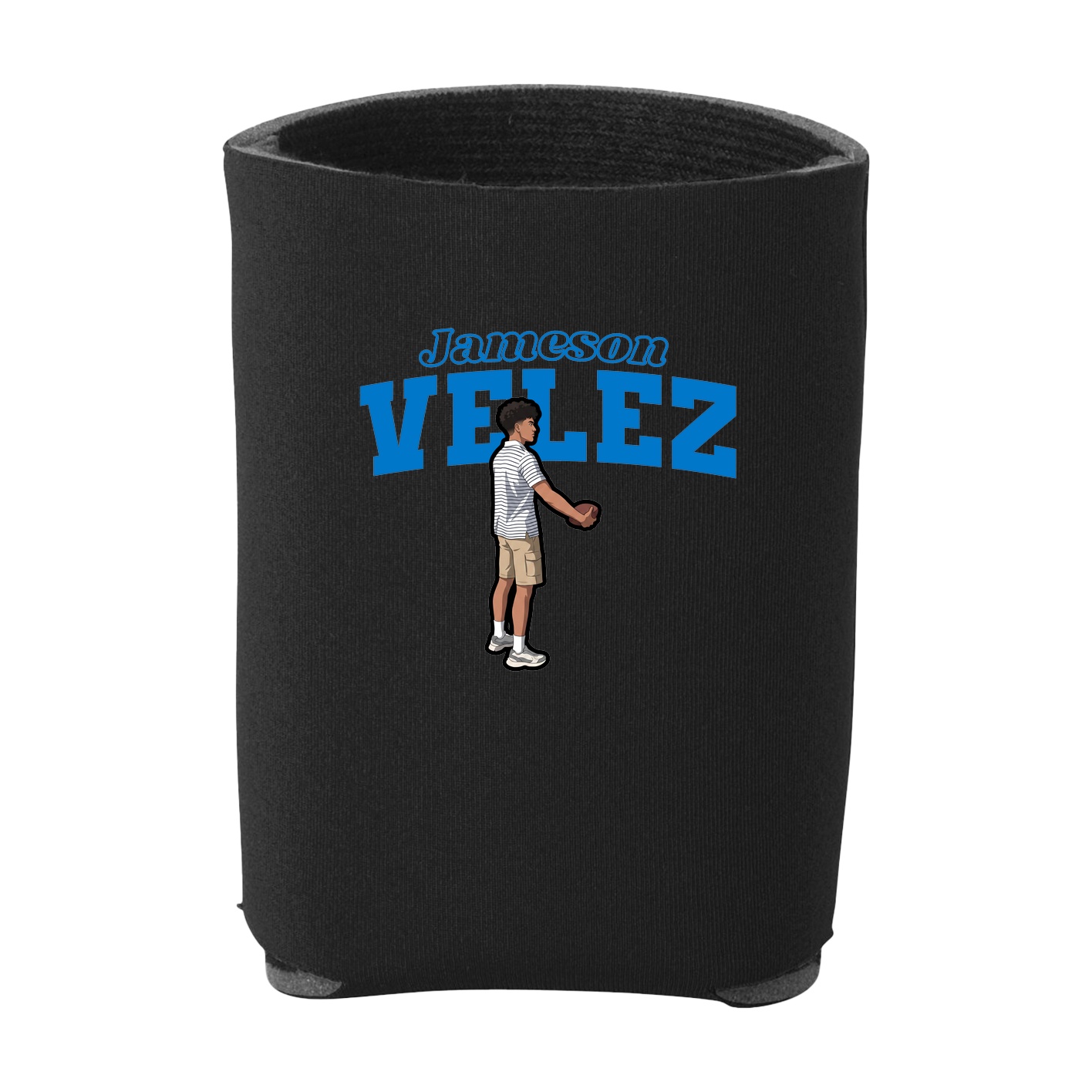 Can Holder — Name Arch in Black