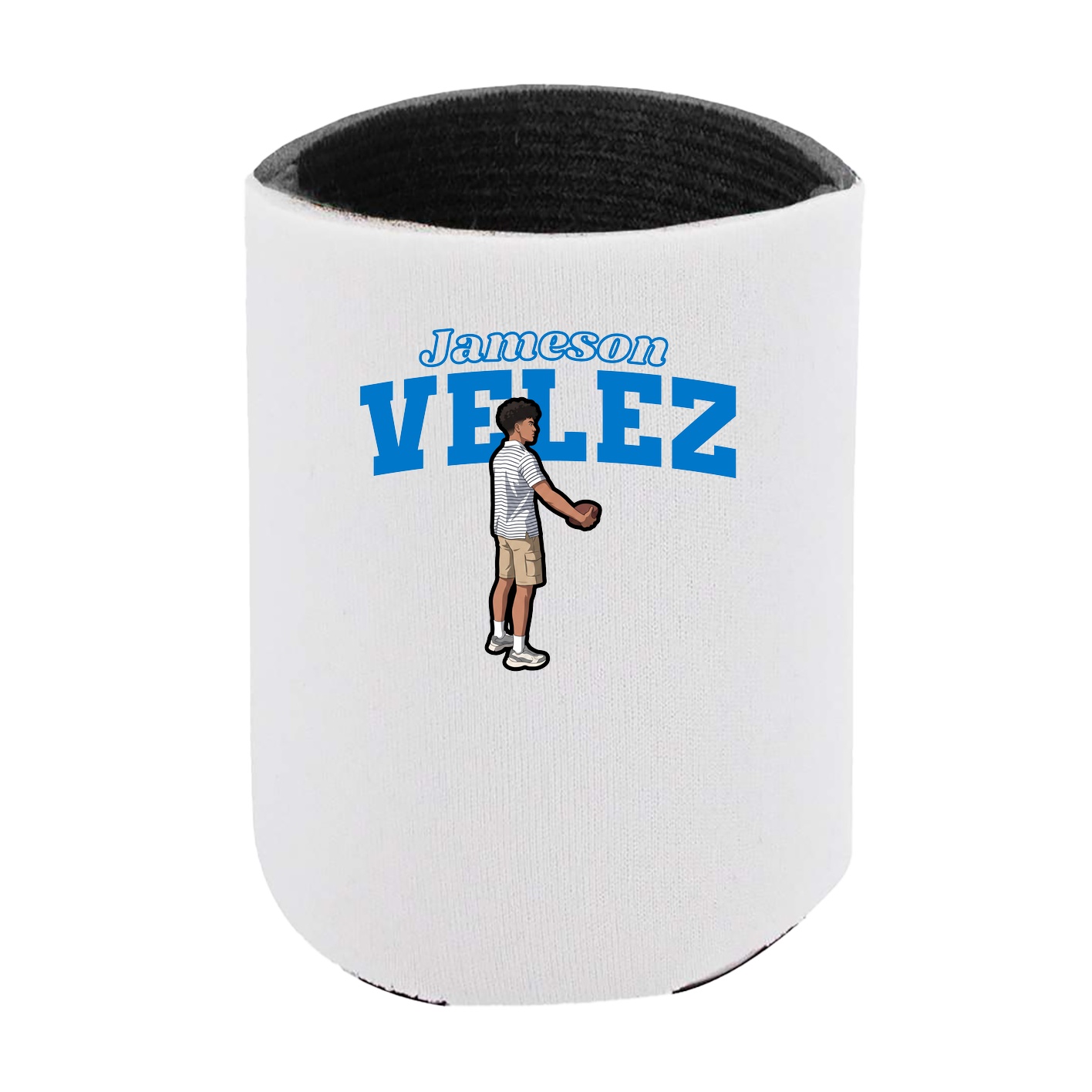 Can Holder — Name Arch in White