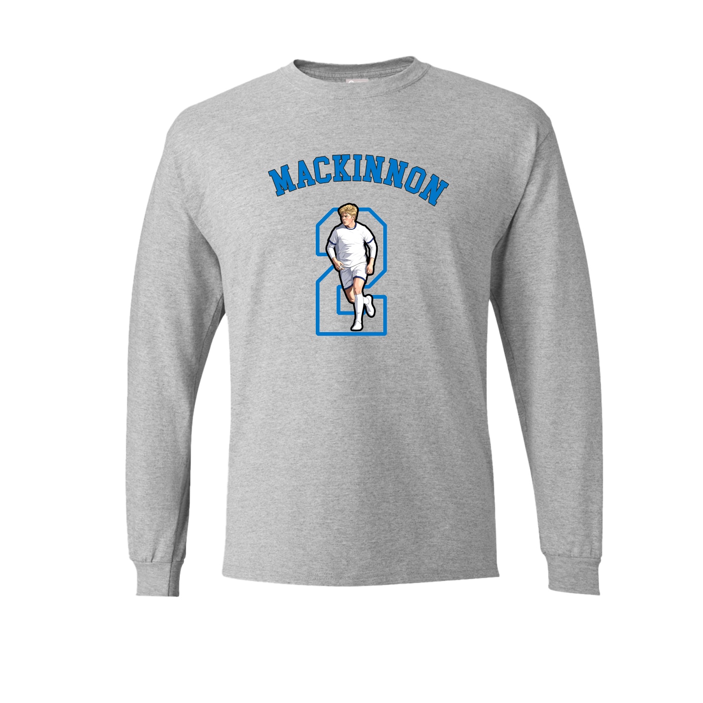 Long Sleeve Tee — Shirsey Arch in Grey