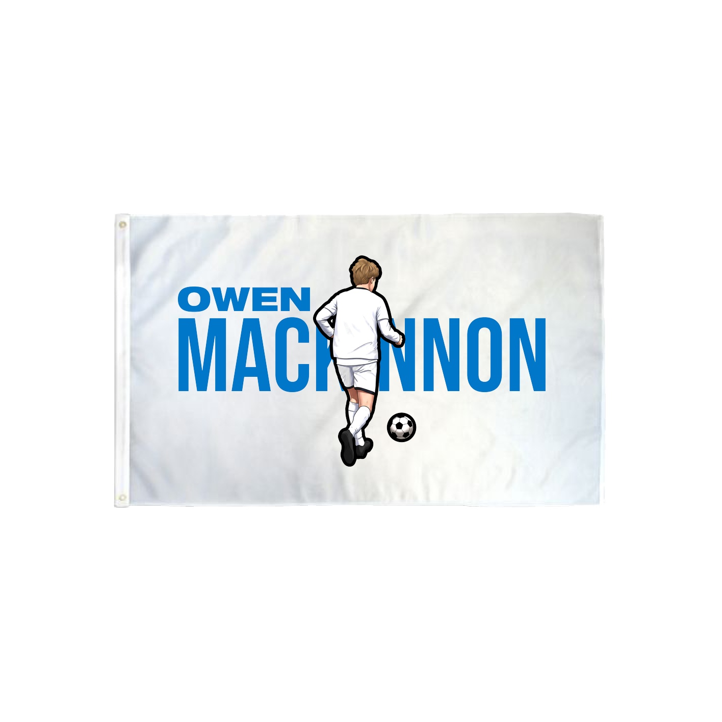 3x5 Flag — Player Name in Classic