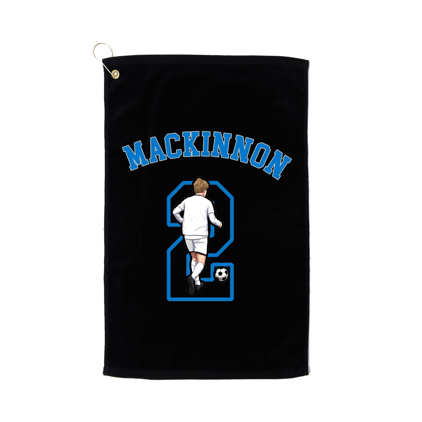 Golf Towel — Shirsey Arch in Black