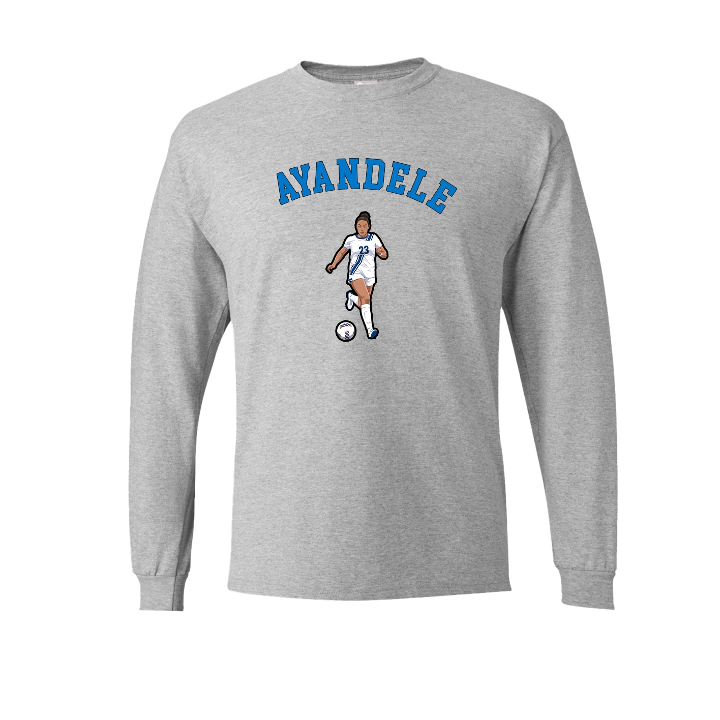 Long Sleeve Tee — Shirsey Arch in Grey
