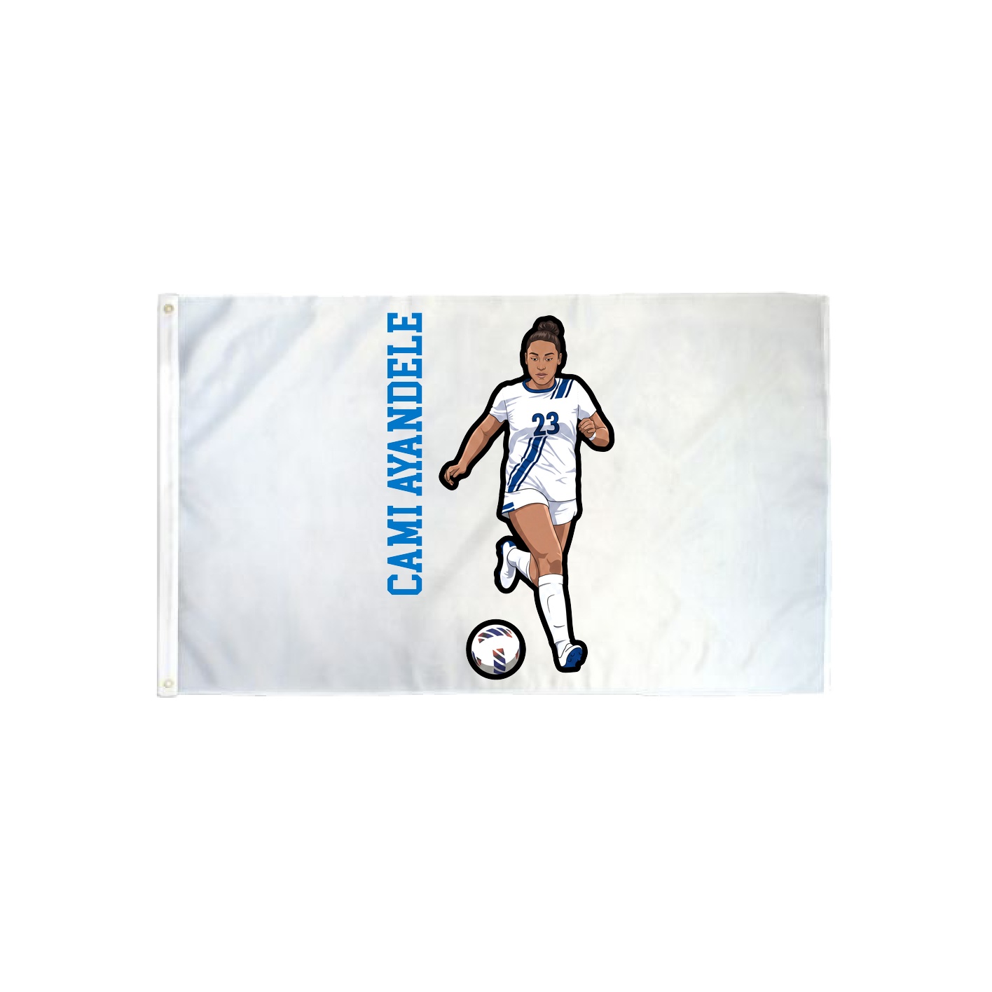 3x5 Flag — Name Vertical in Classic