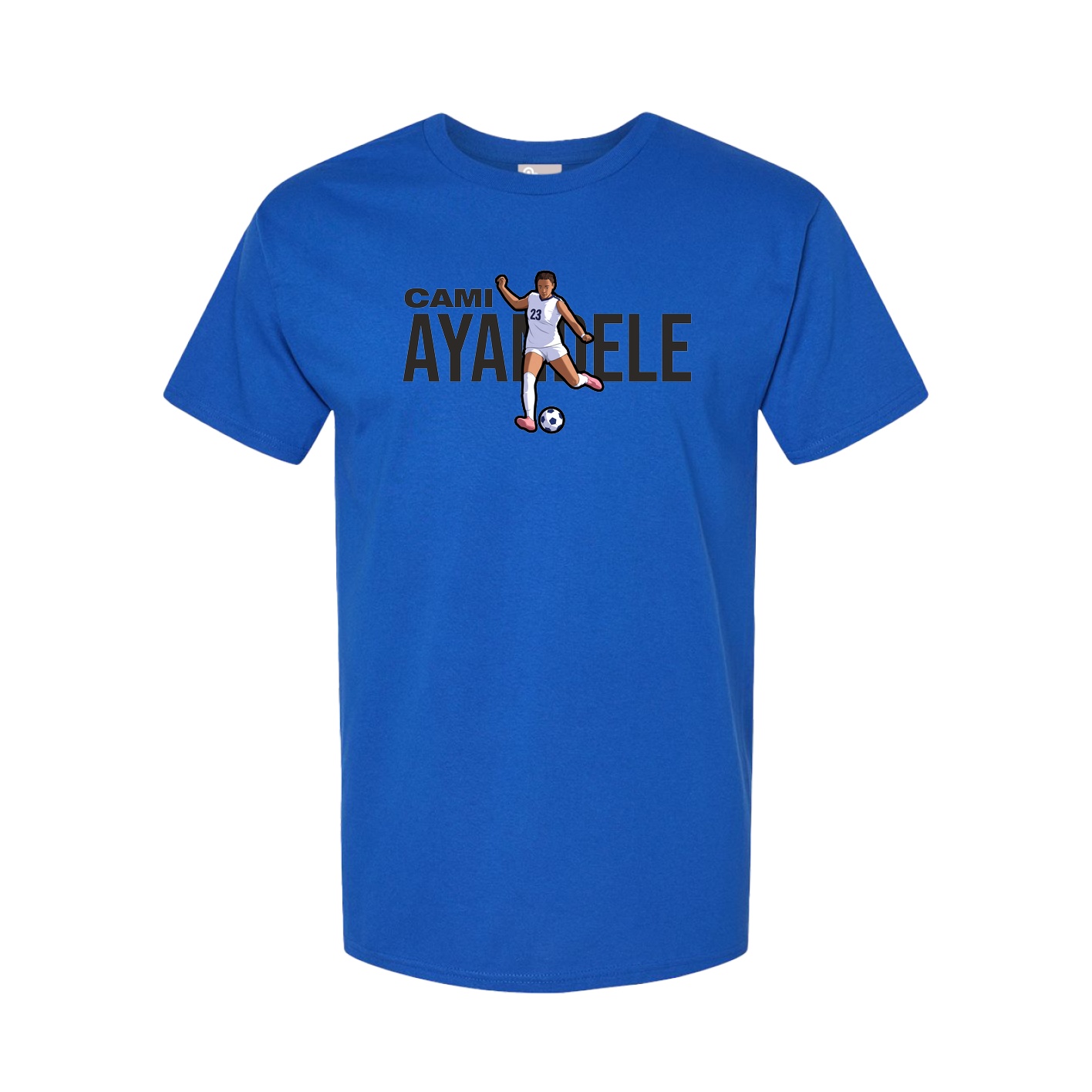 Tee — Player Name in Royal