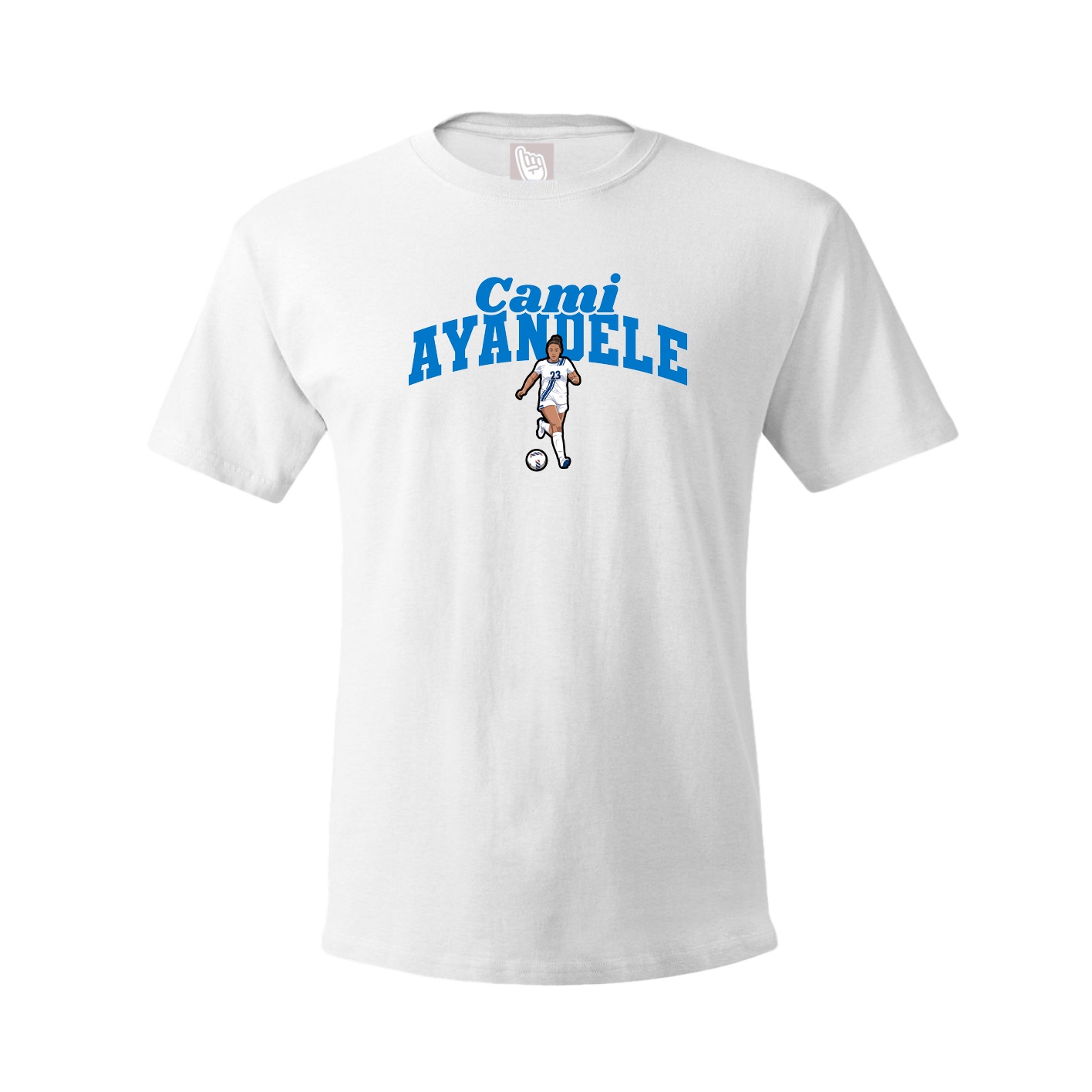 Youth Tee — Signature Arch in White