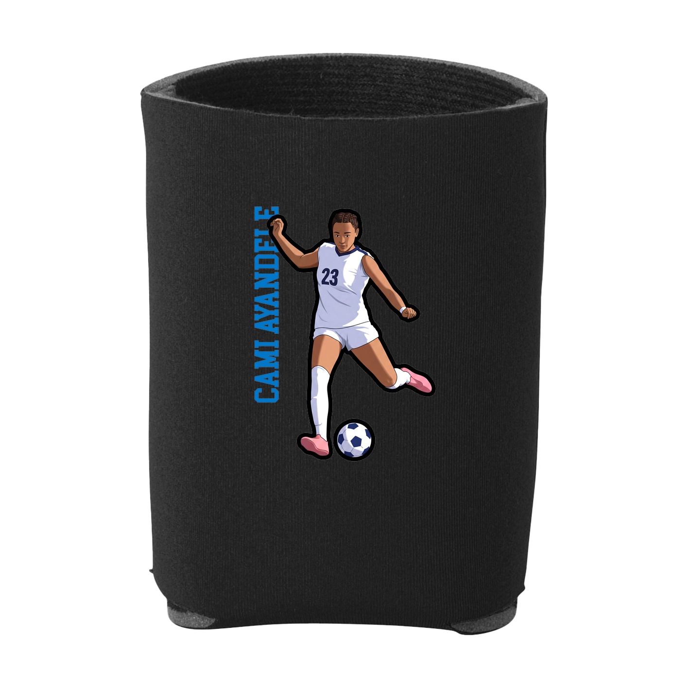 Can Holder — Name Vertical in Black
