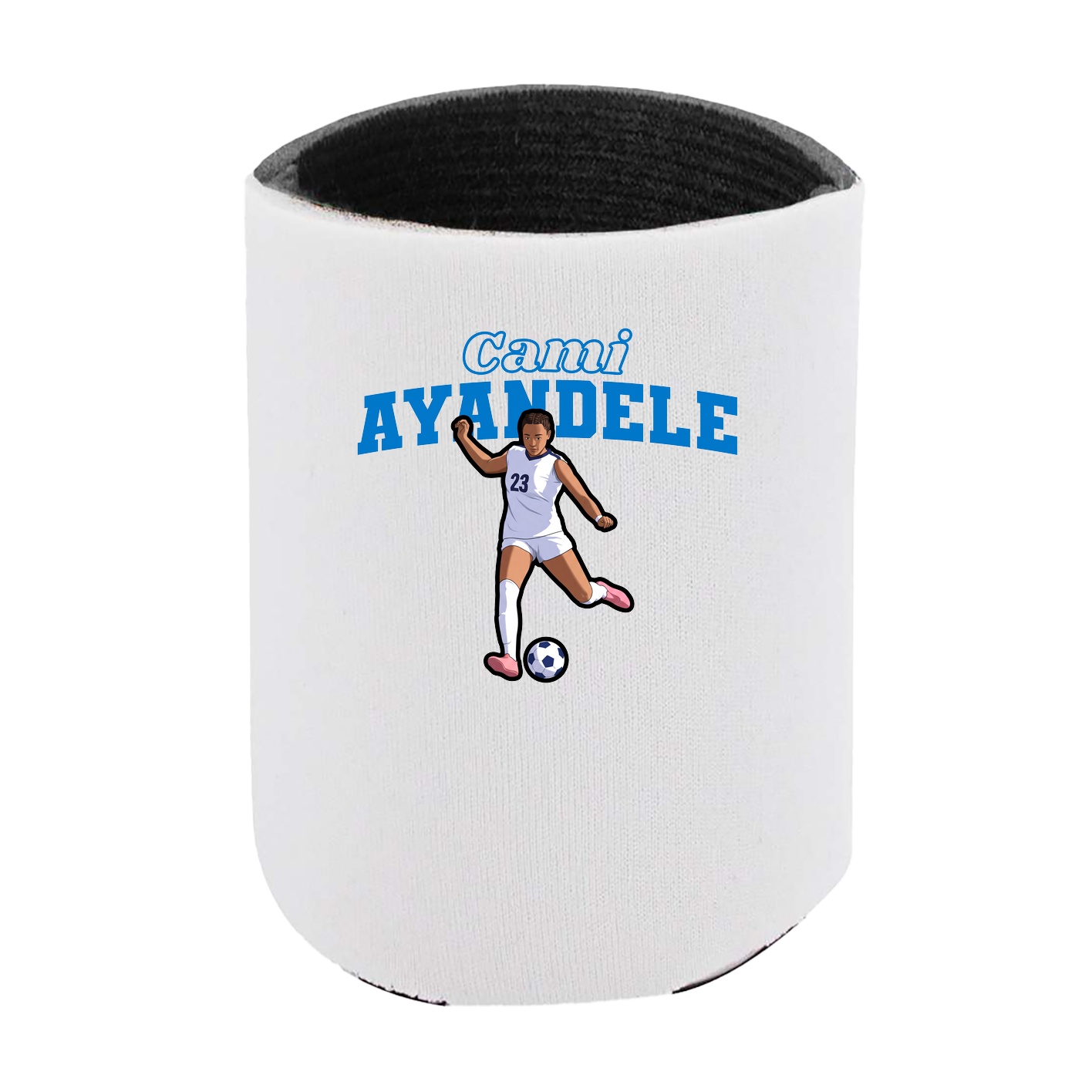 Can Holder — Name Arch in White