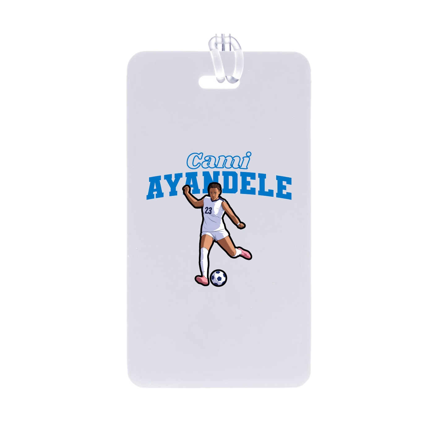 Bag Tag — Name Arch in Classic