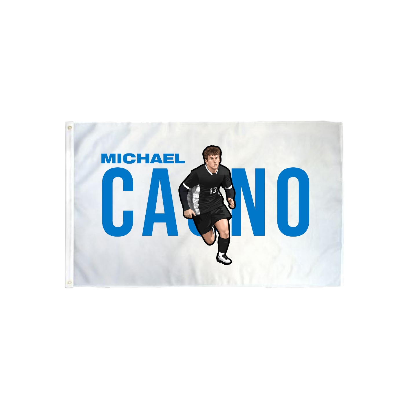 3x5 Flag — Player Name in Classic