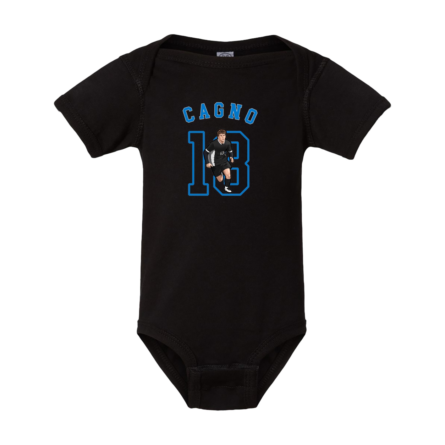 Baby Onesie — Shirsey Arch in Black