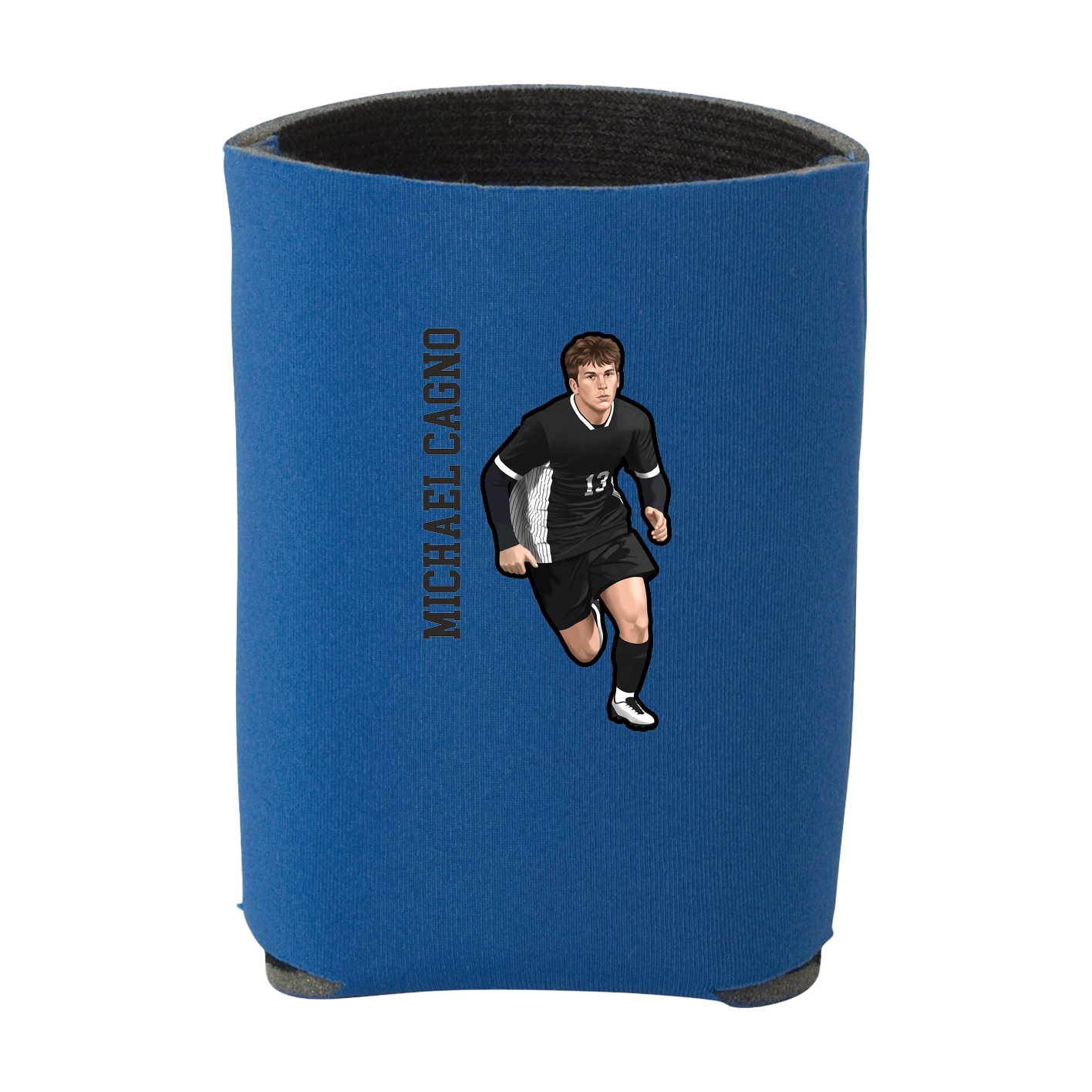 Can Holder — Name Vertical in Royal