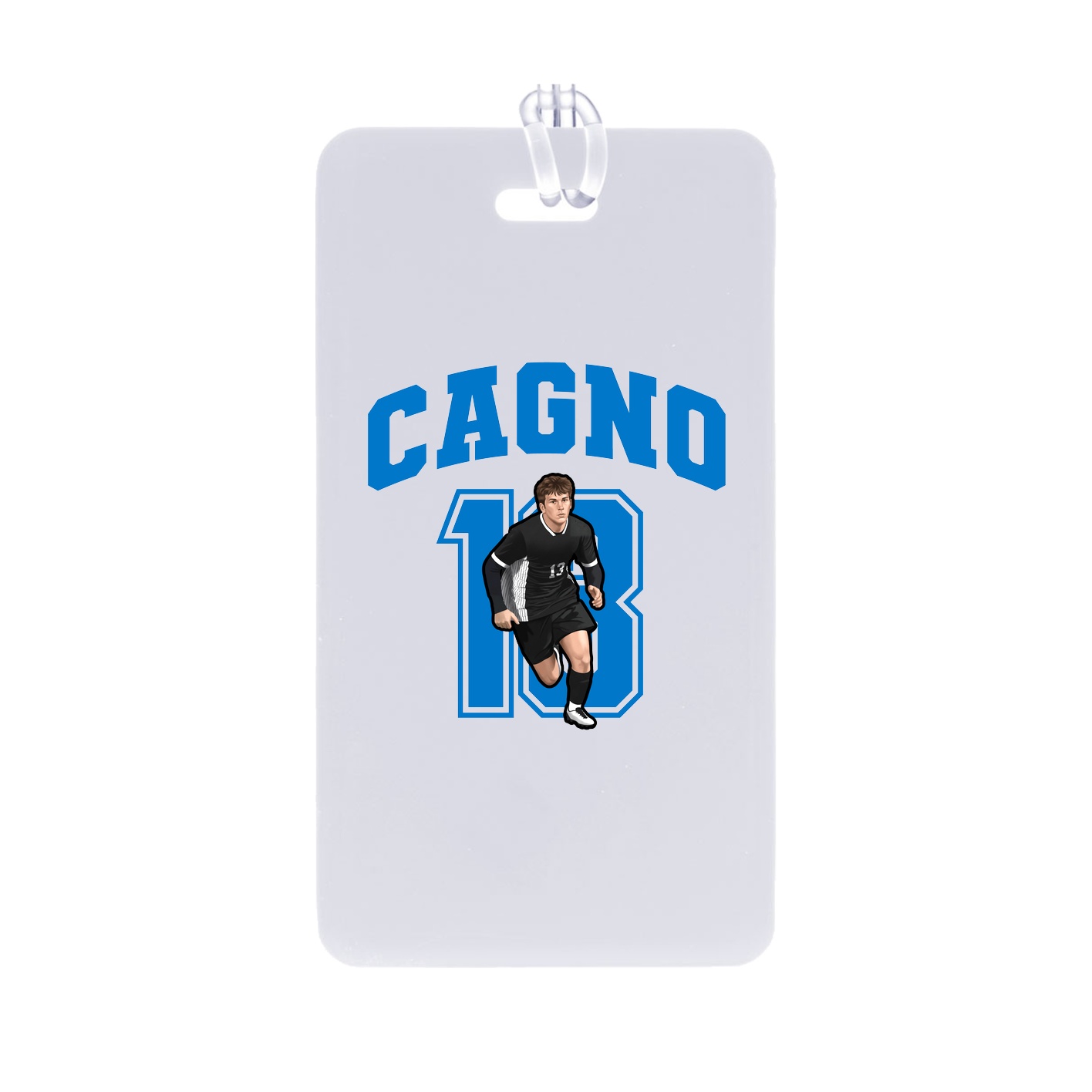 Bag Tag — Number in Classic
