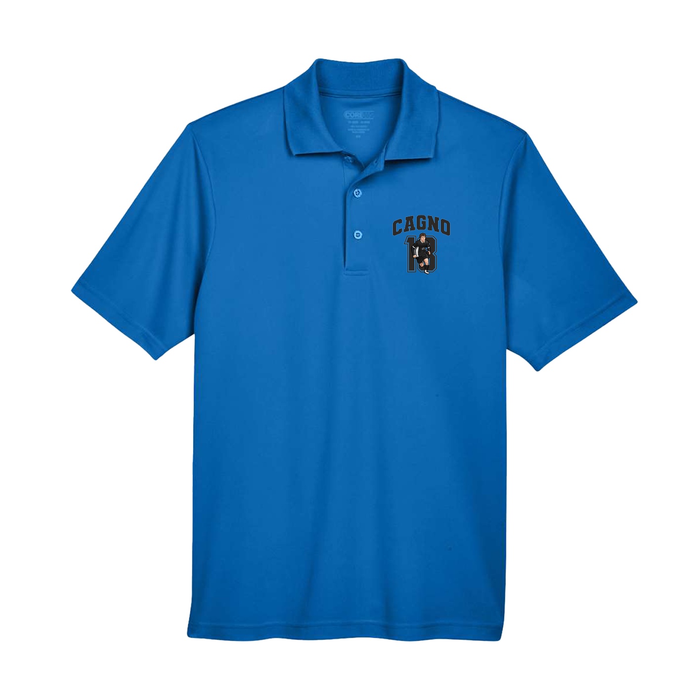 Performance Polo — Number in Royal