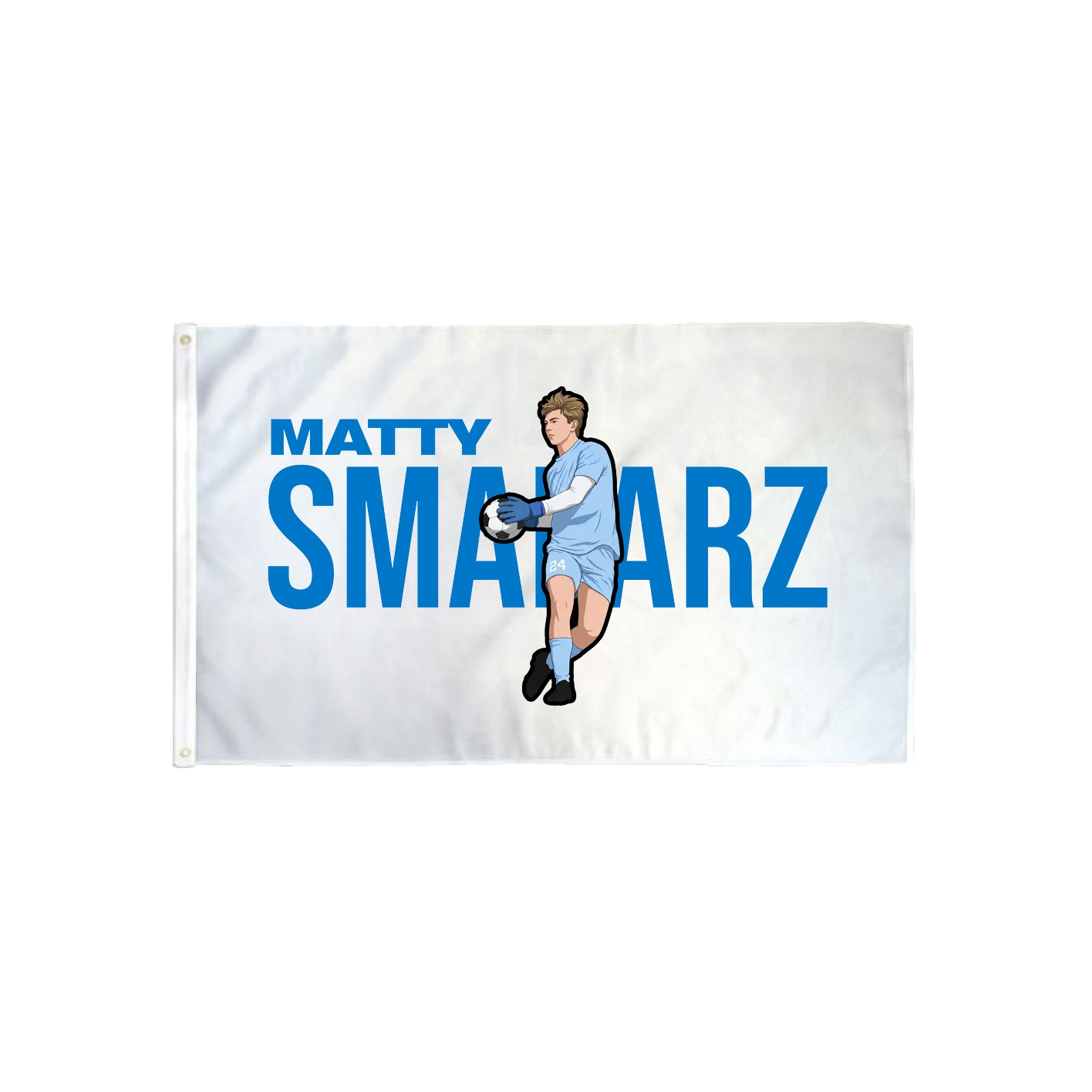 3x5 Flag — Player Name in Classic