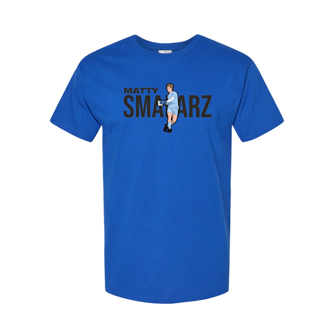 Tee — Player Name in Royal