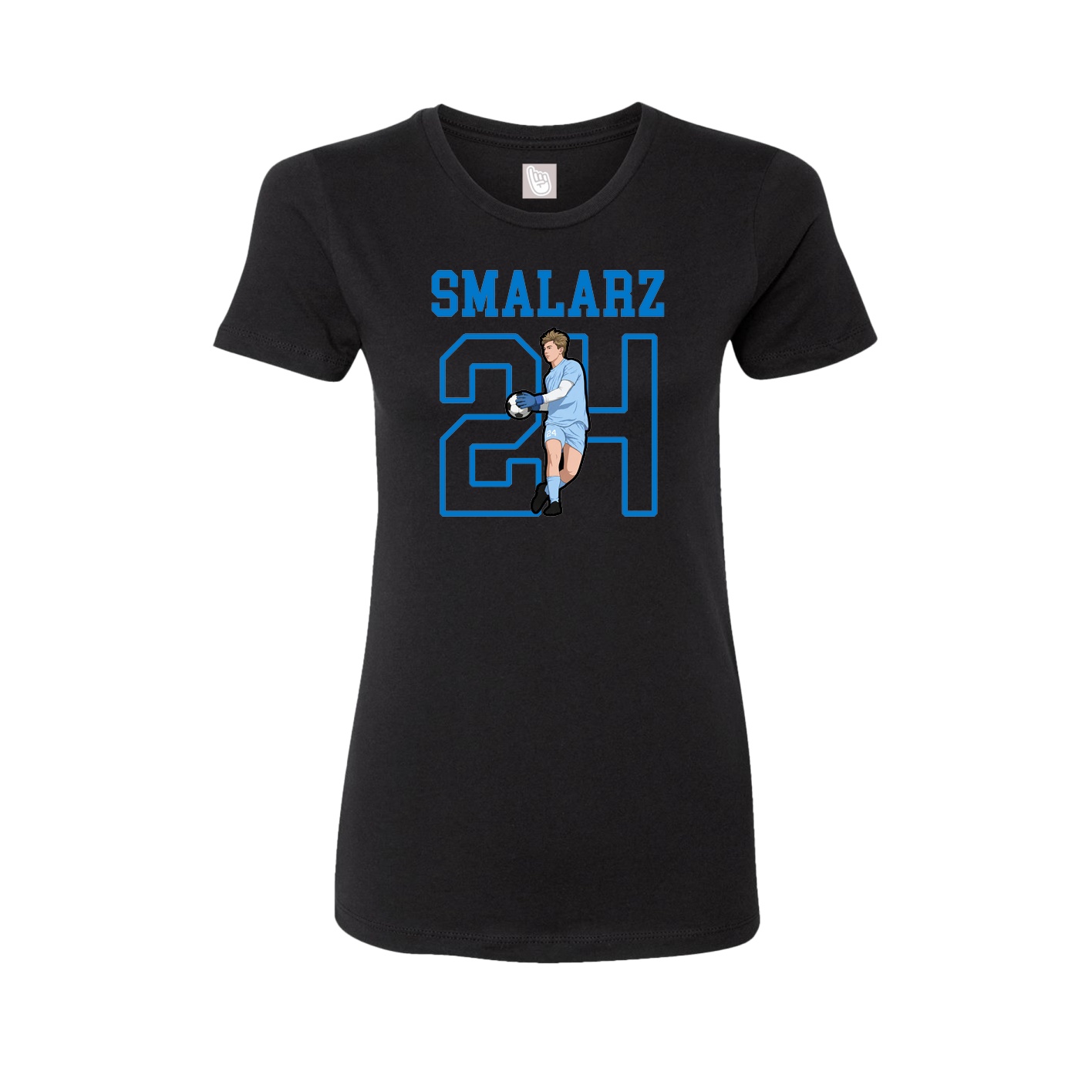 Fitted Women's Tee — Shirsey in Black