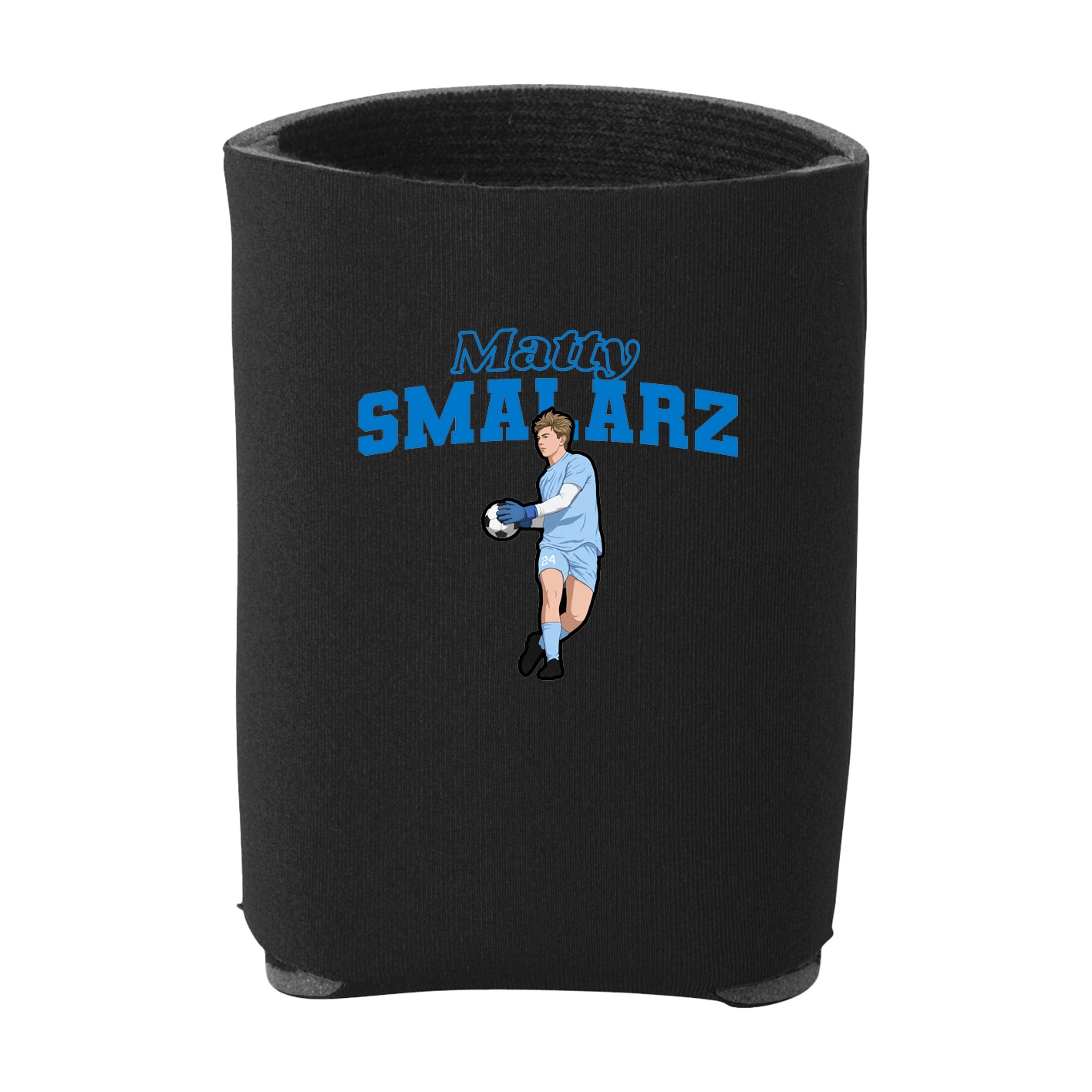 Can Holder — Name Arch in Black