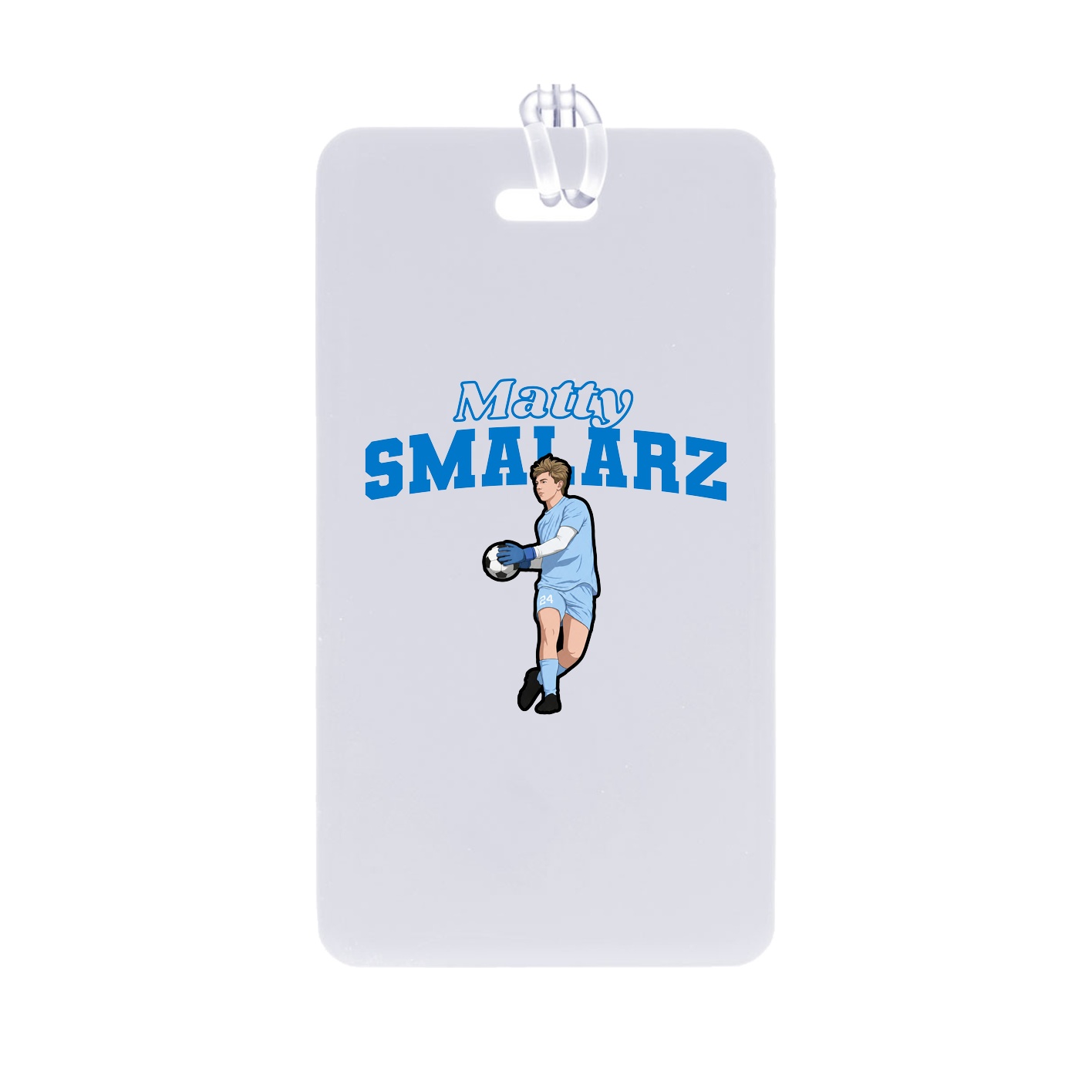 Bag Tag — Name Arch in Classic