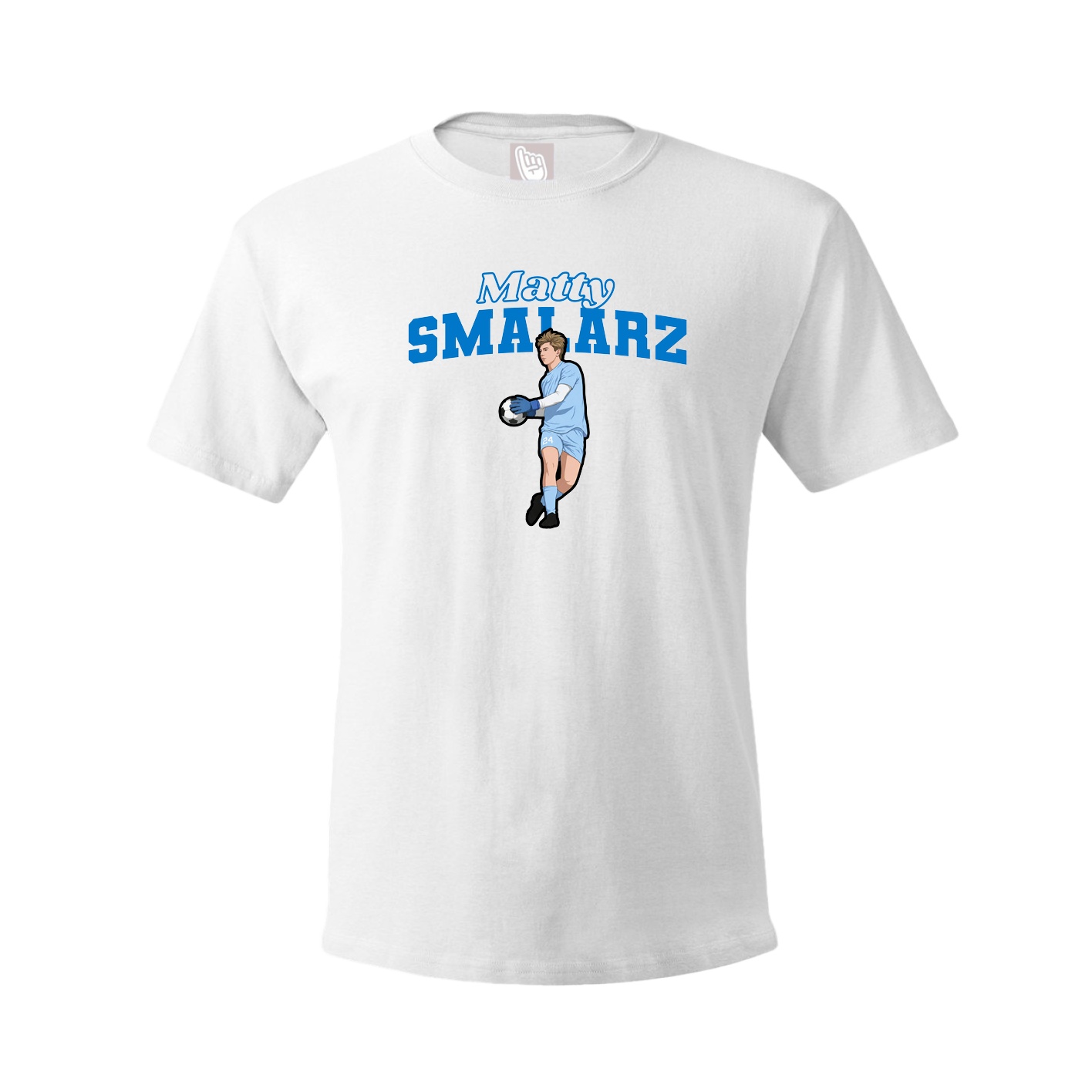 Tee — Name Arch in White