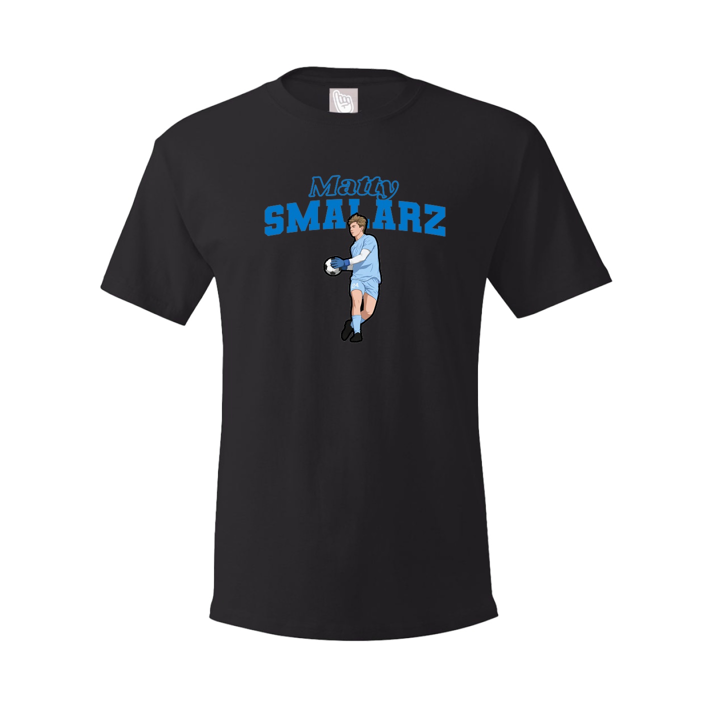 Youth Tee — Name Arch in Black