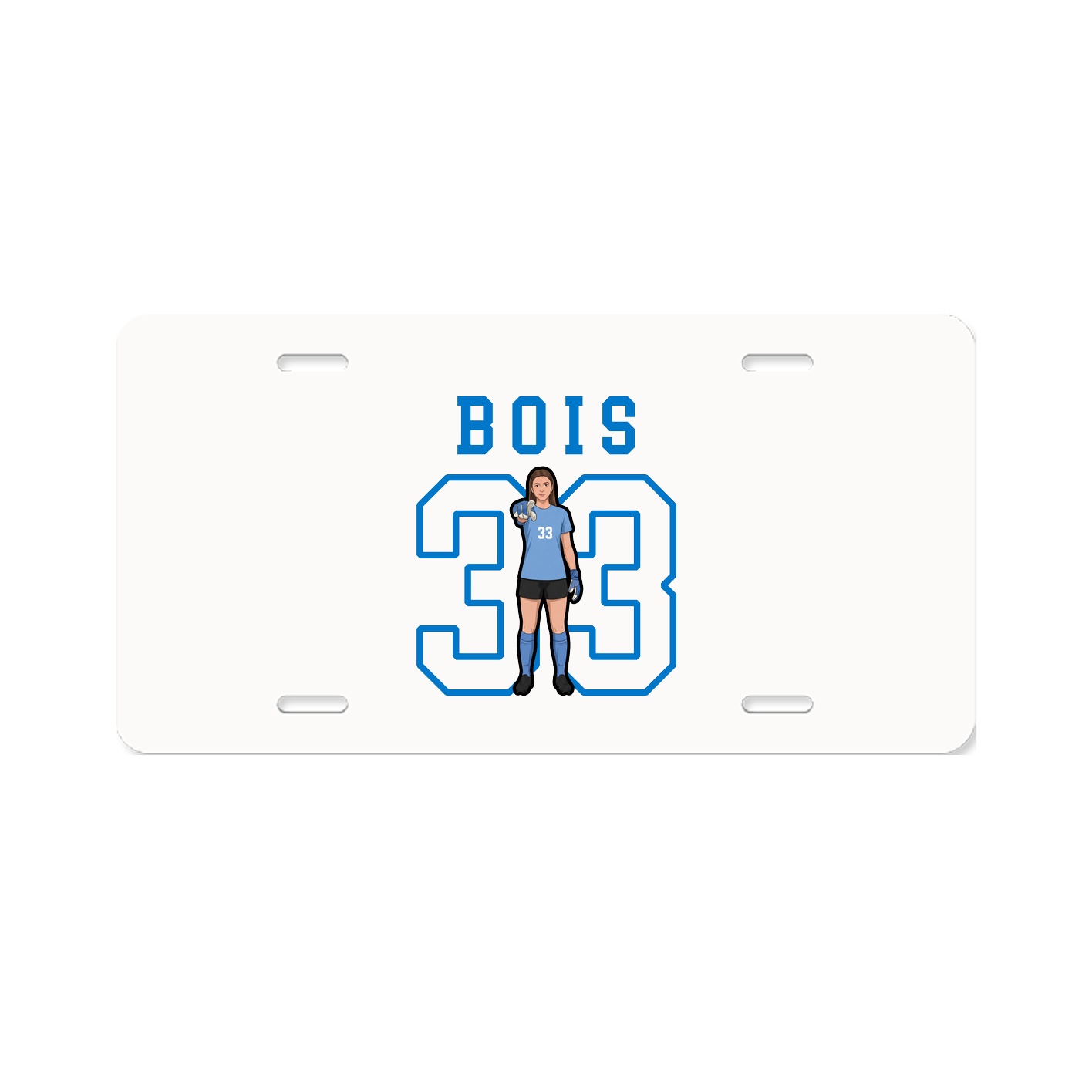 License Plate — Shirsey in Classic