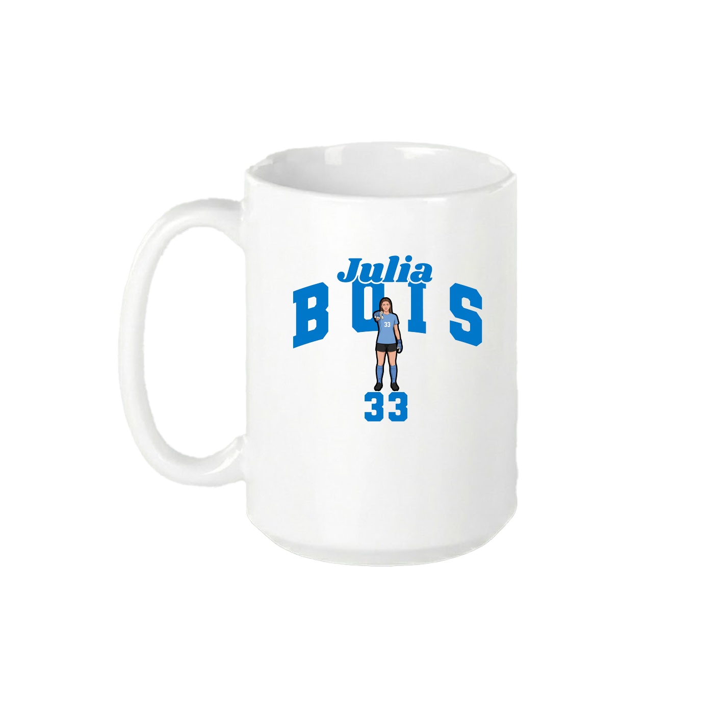 15oz Coffee Mug — Signature Arch in White