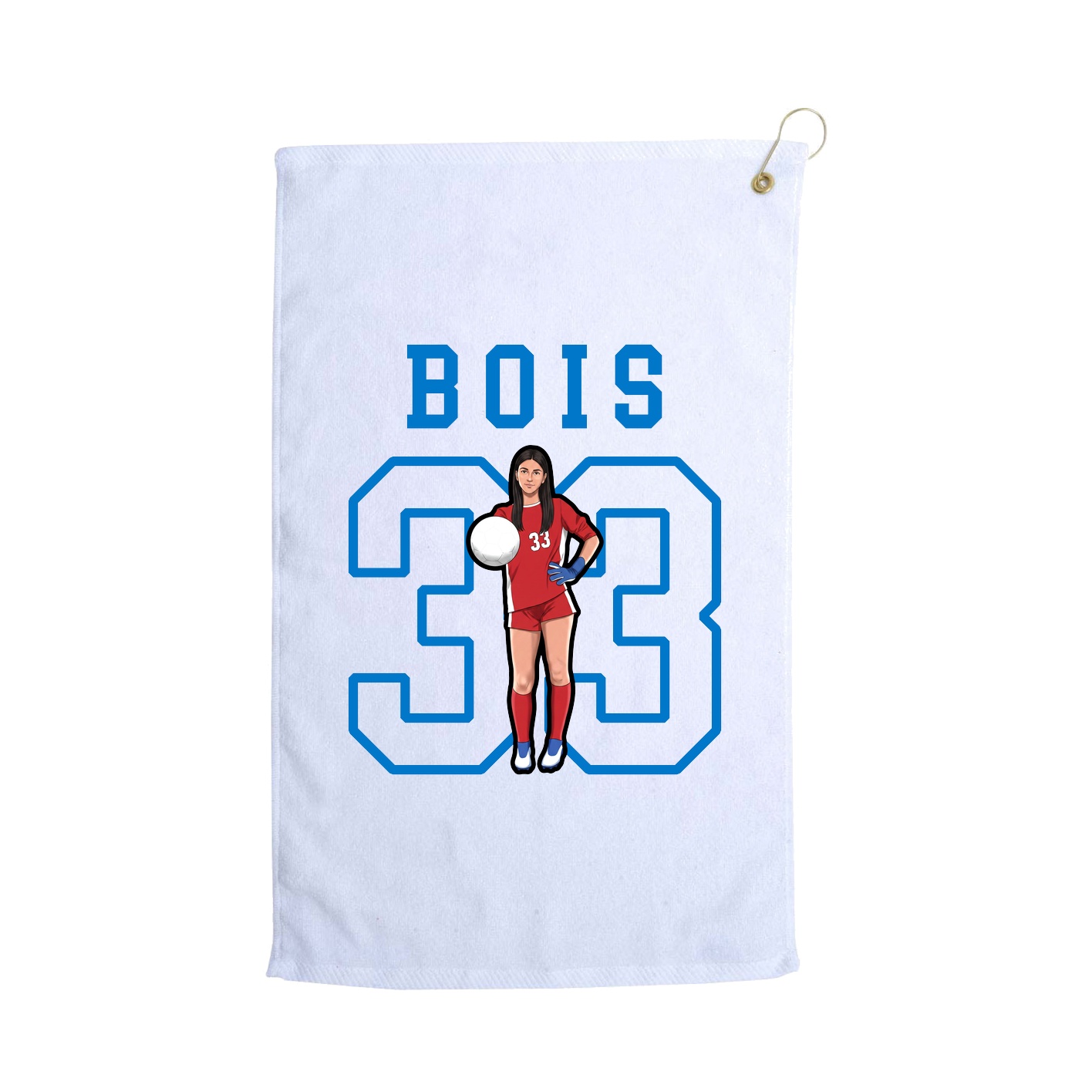Golf Towel — Shirsey in White
