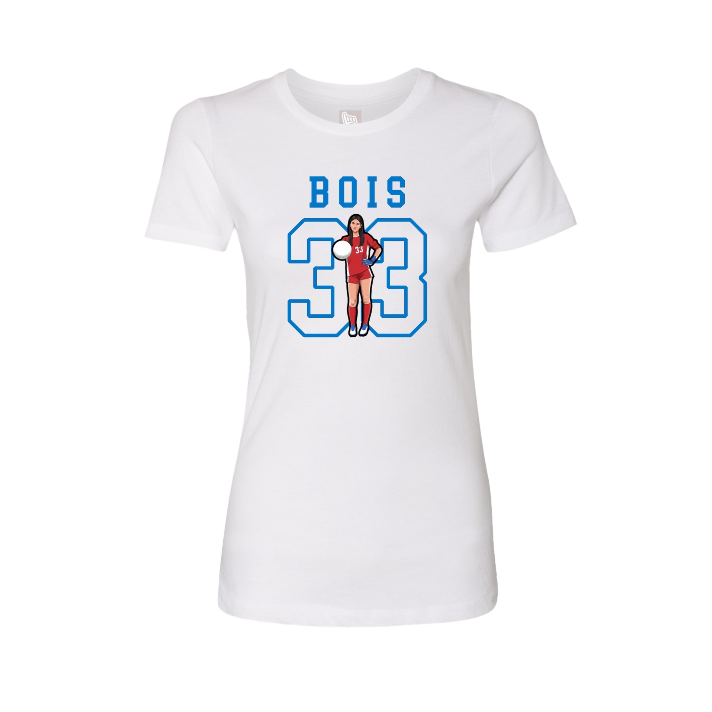 Fitted Women's Tee — Shirsey in White