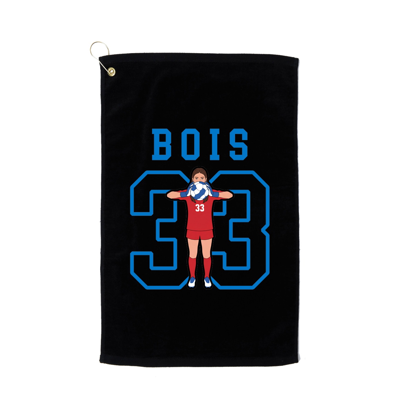 Golf Towel — Shirsey in Black