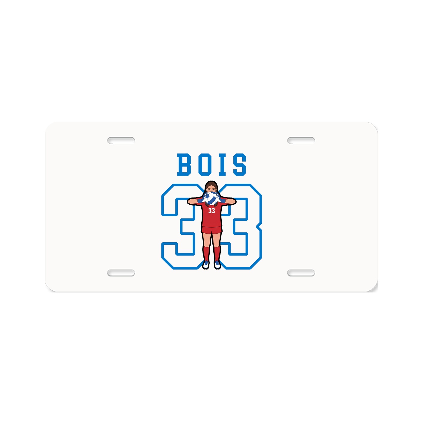 License Plate — Shirsey in Classic