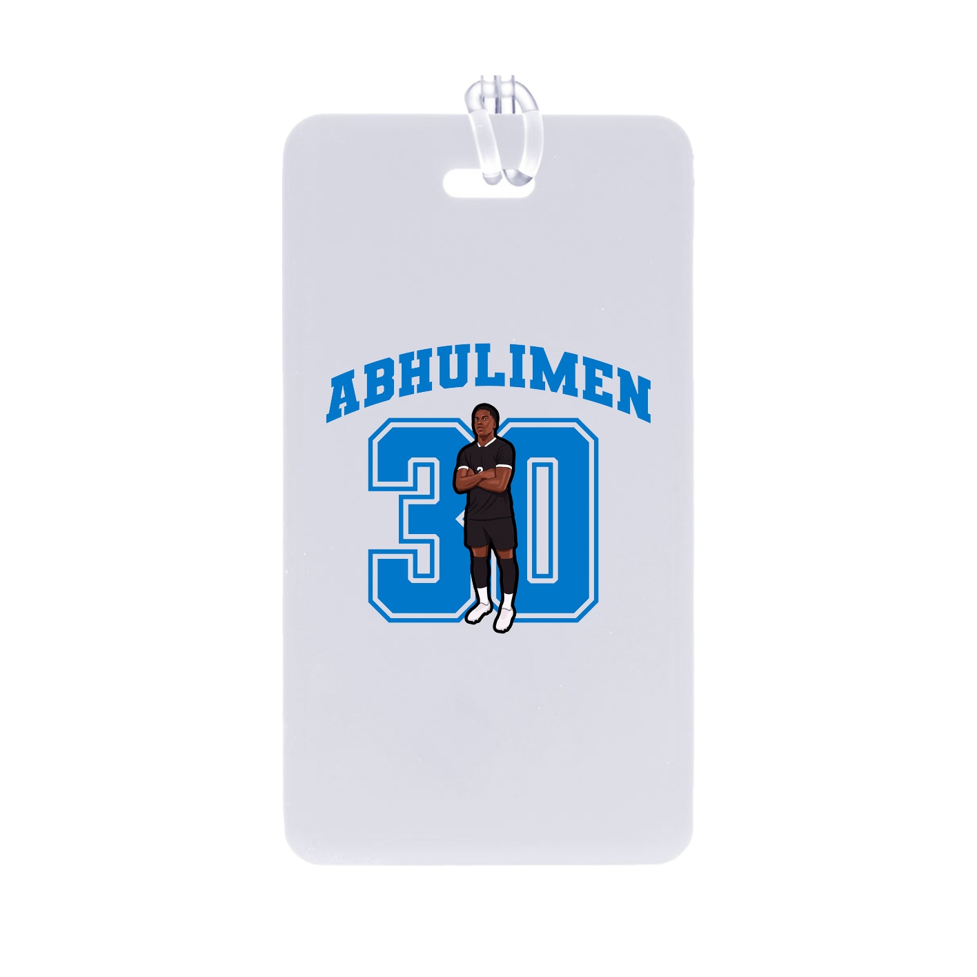 Bag Tag — Number in Classic