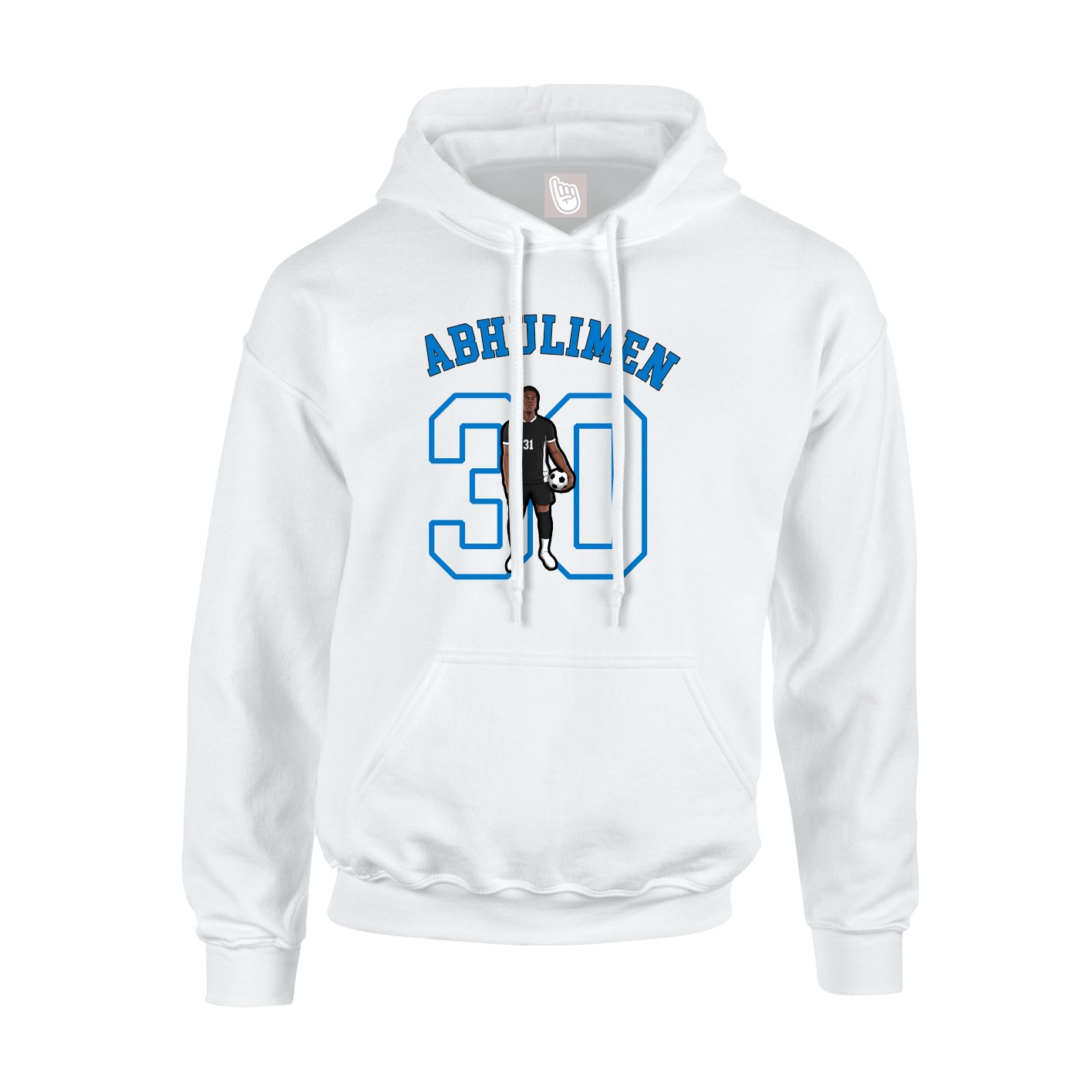 Youth Hoodie — Shirsey Arch in White