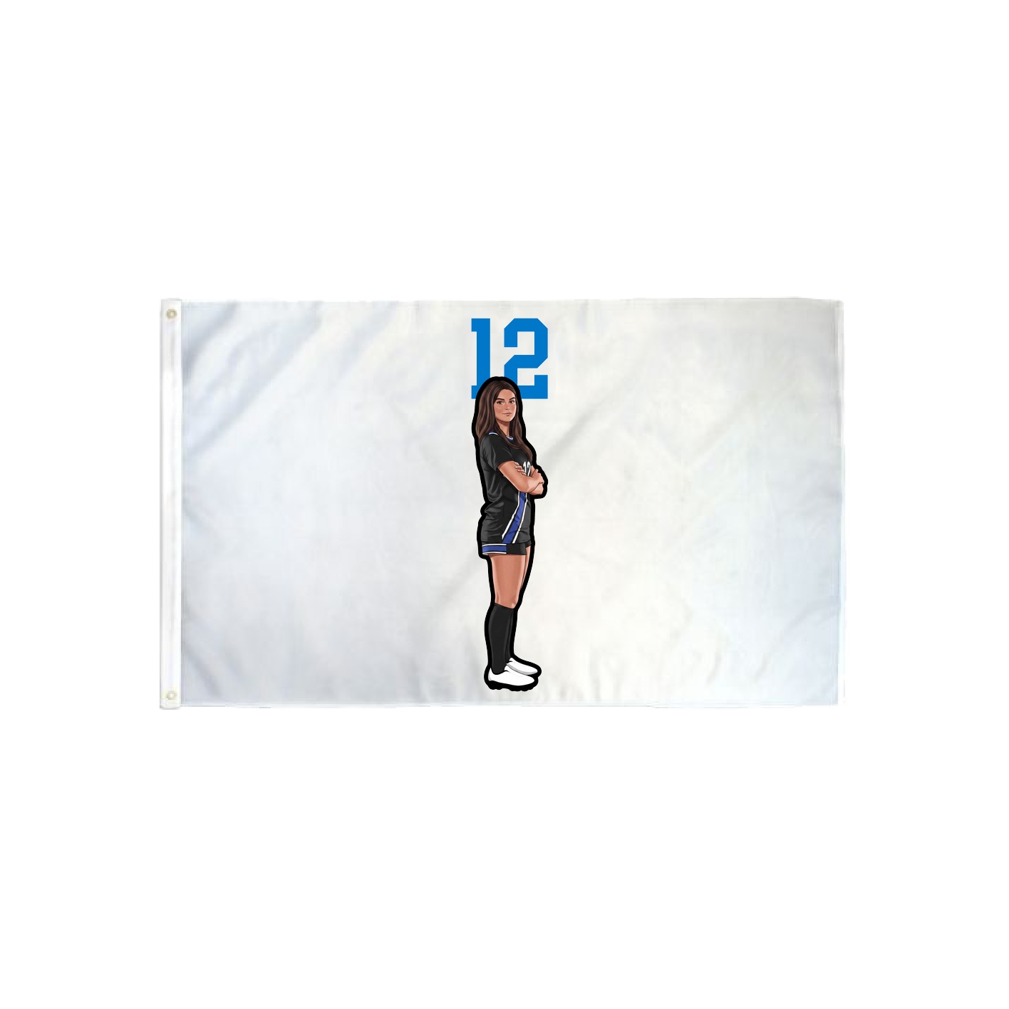 3x5 Flag — Number Top in Classic