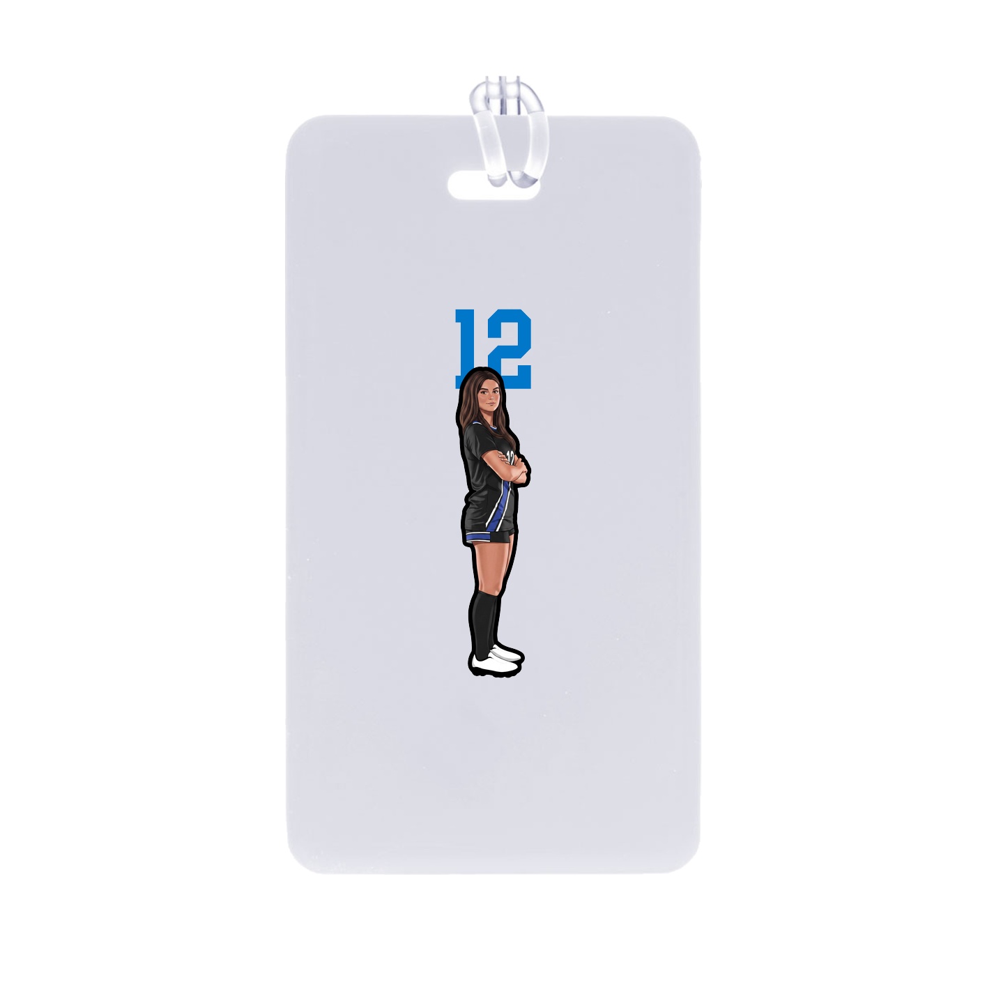 Bag Tag — Number Top in Classic
